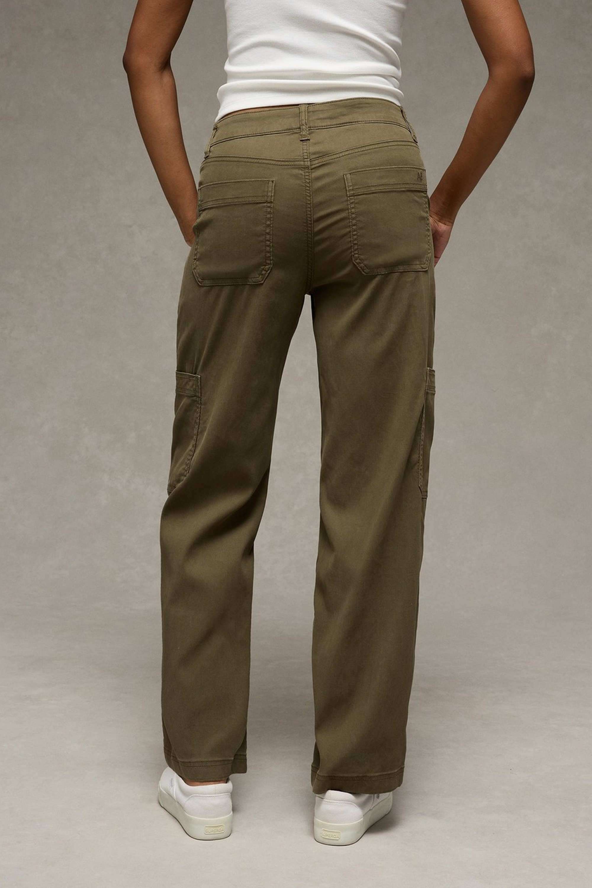 Solid-Regular-Fit-Blended-Fabric-Women-s-Casual-Wear-Pants