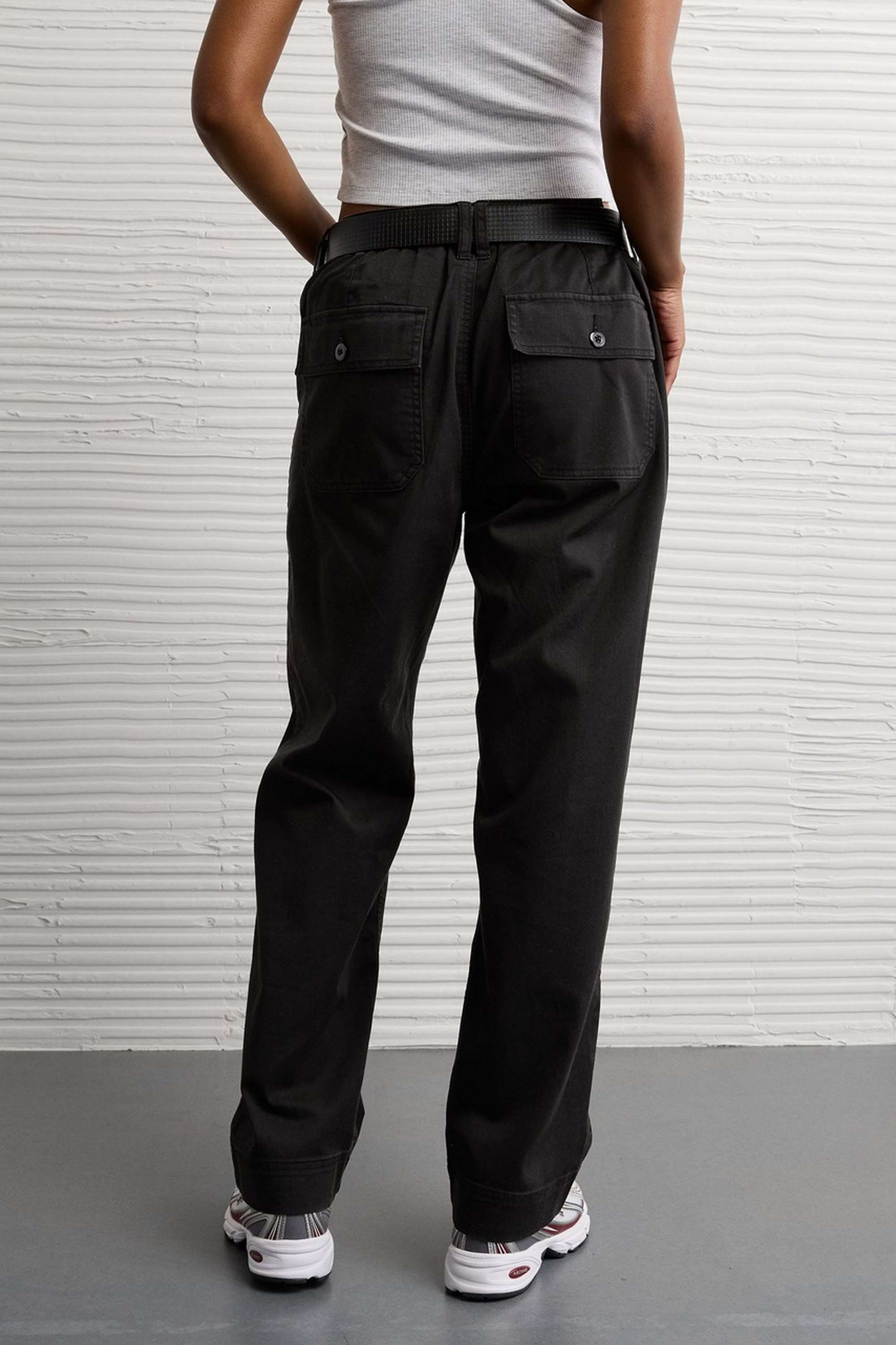 Solid-Regular-Fit-Blended-Fabric-Women-s-Casual-Wear-Pants