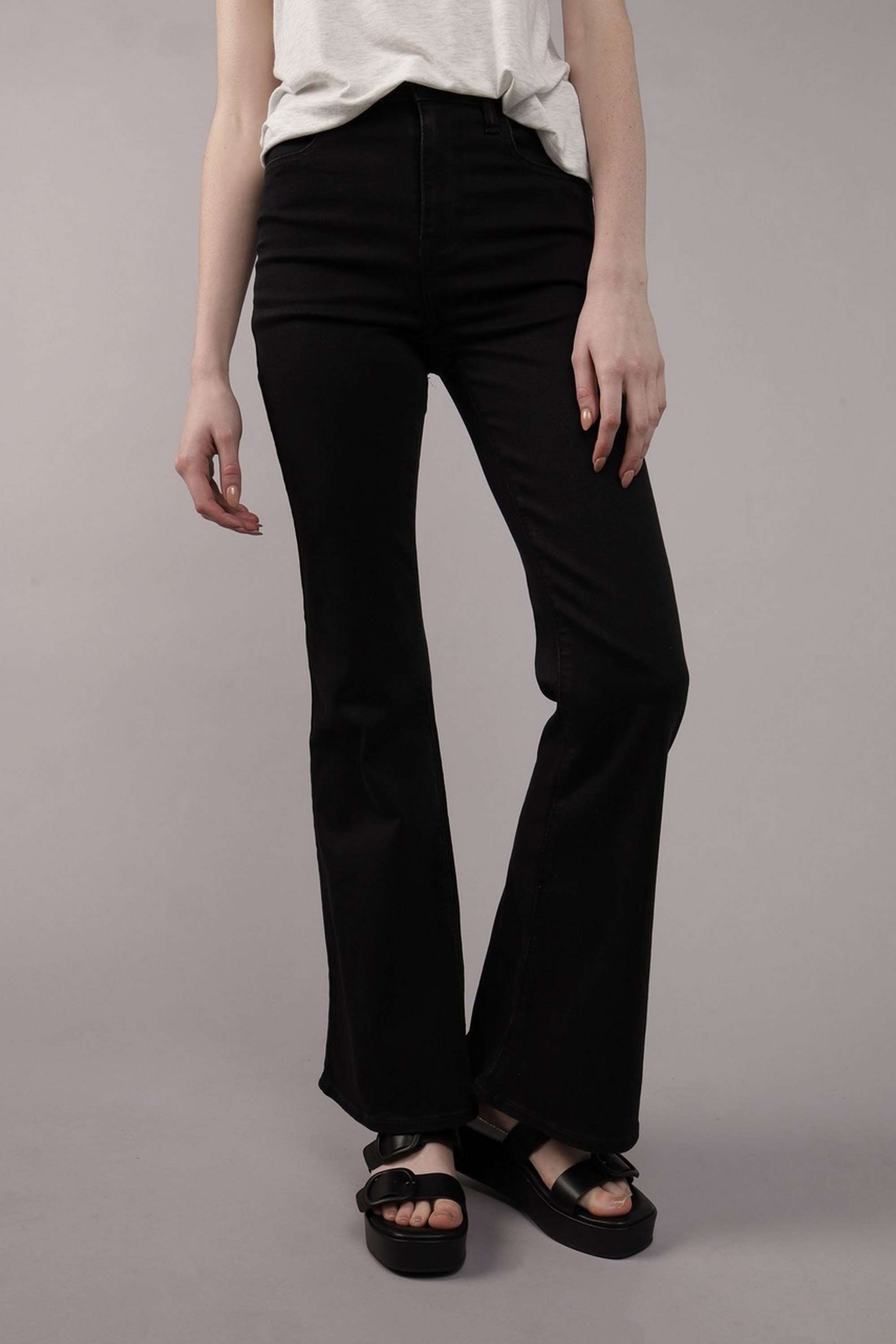 High-Rise-Blended-Fabric-Regular-Fit-Women-s-Jeans