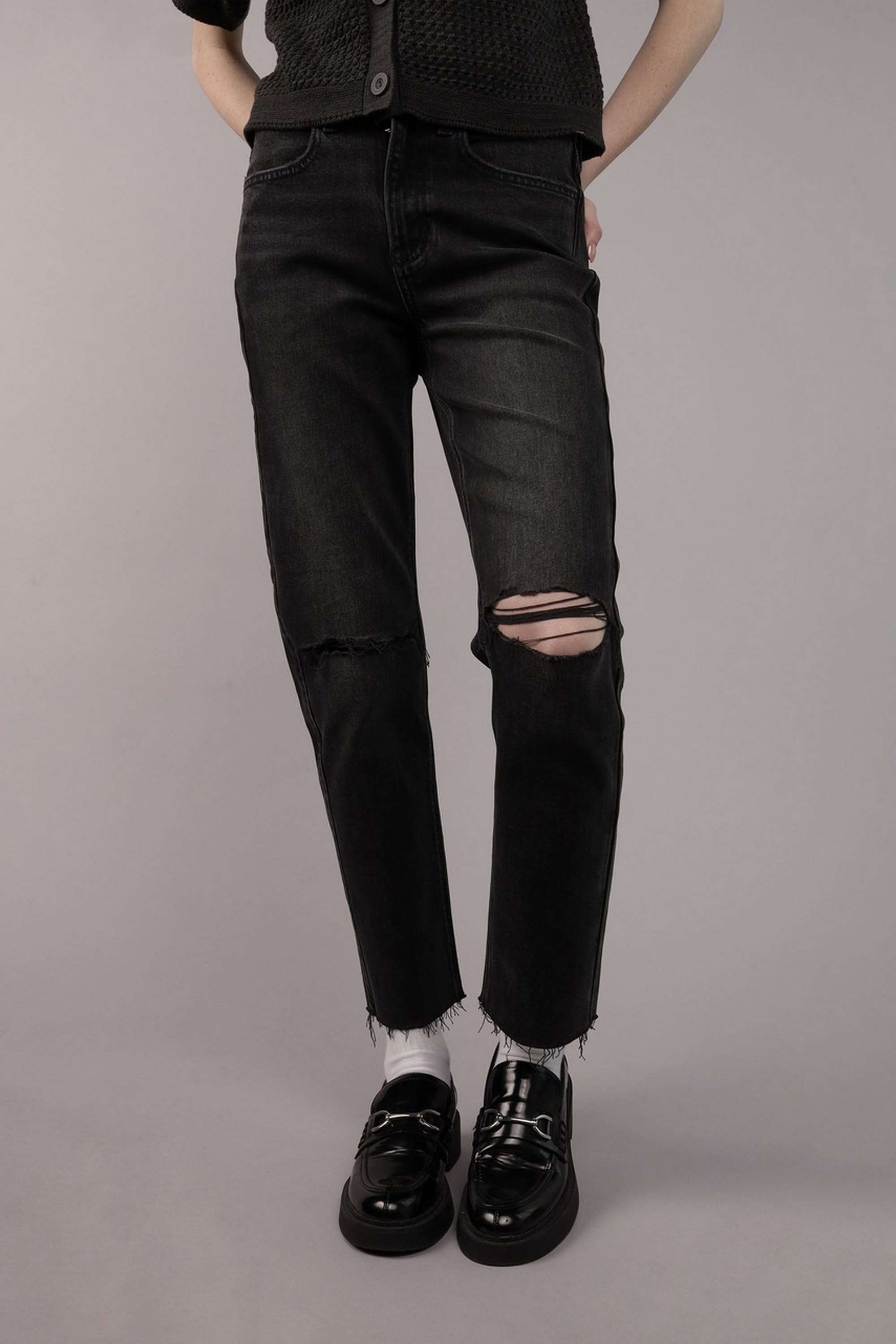 High-Rise-Blended-Fabric-Regular-Fit-Women-s-Jeans