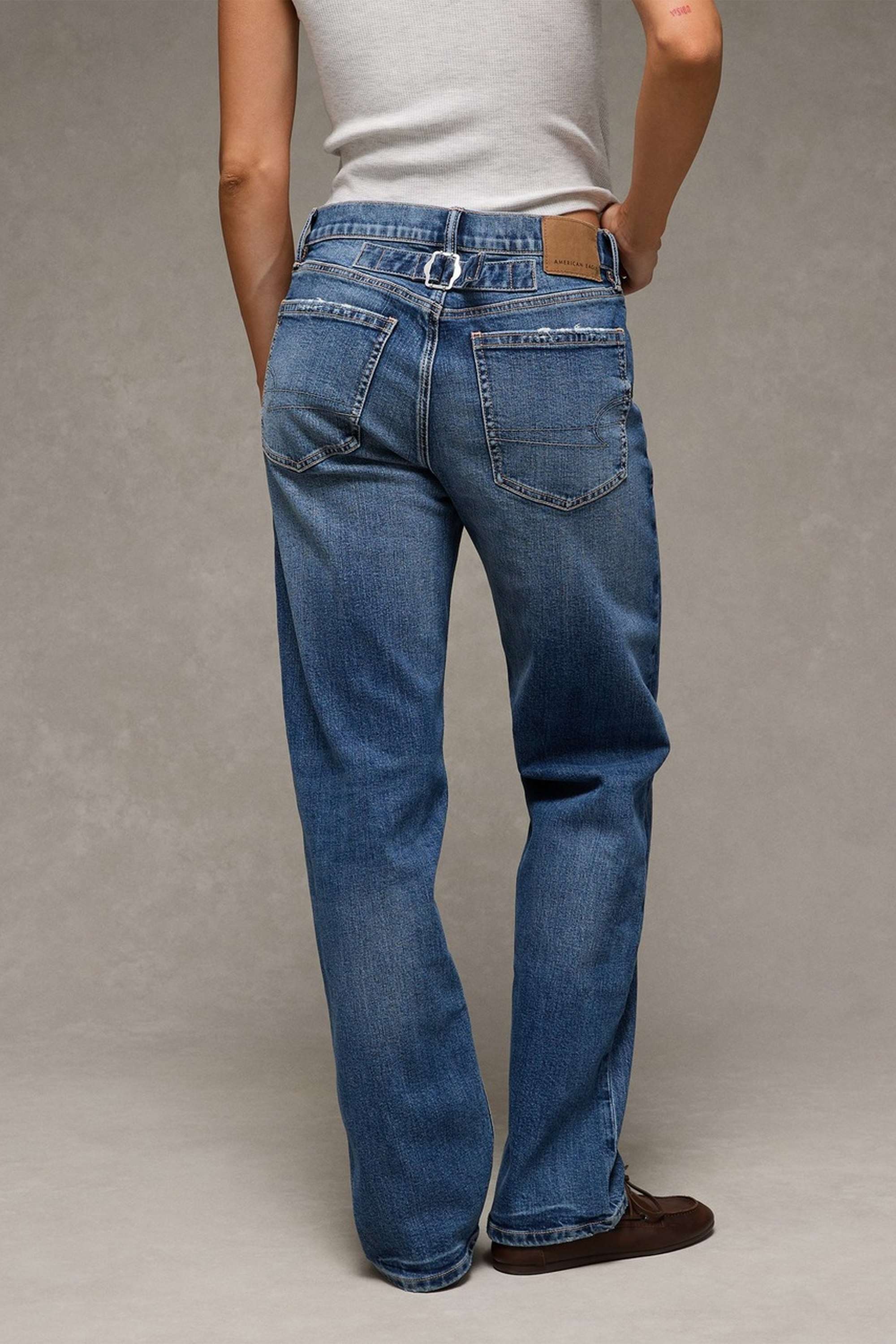 High-Rise-Blended-Fabric-Regular-Fit-Women-s-Jeans