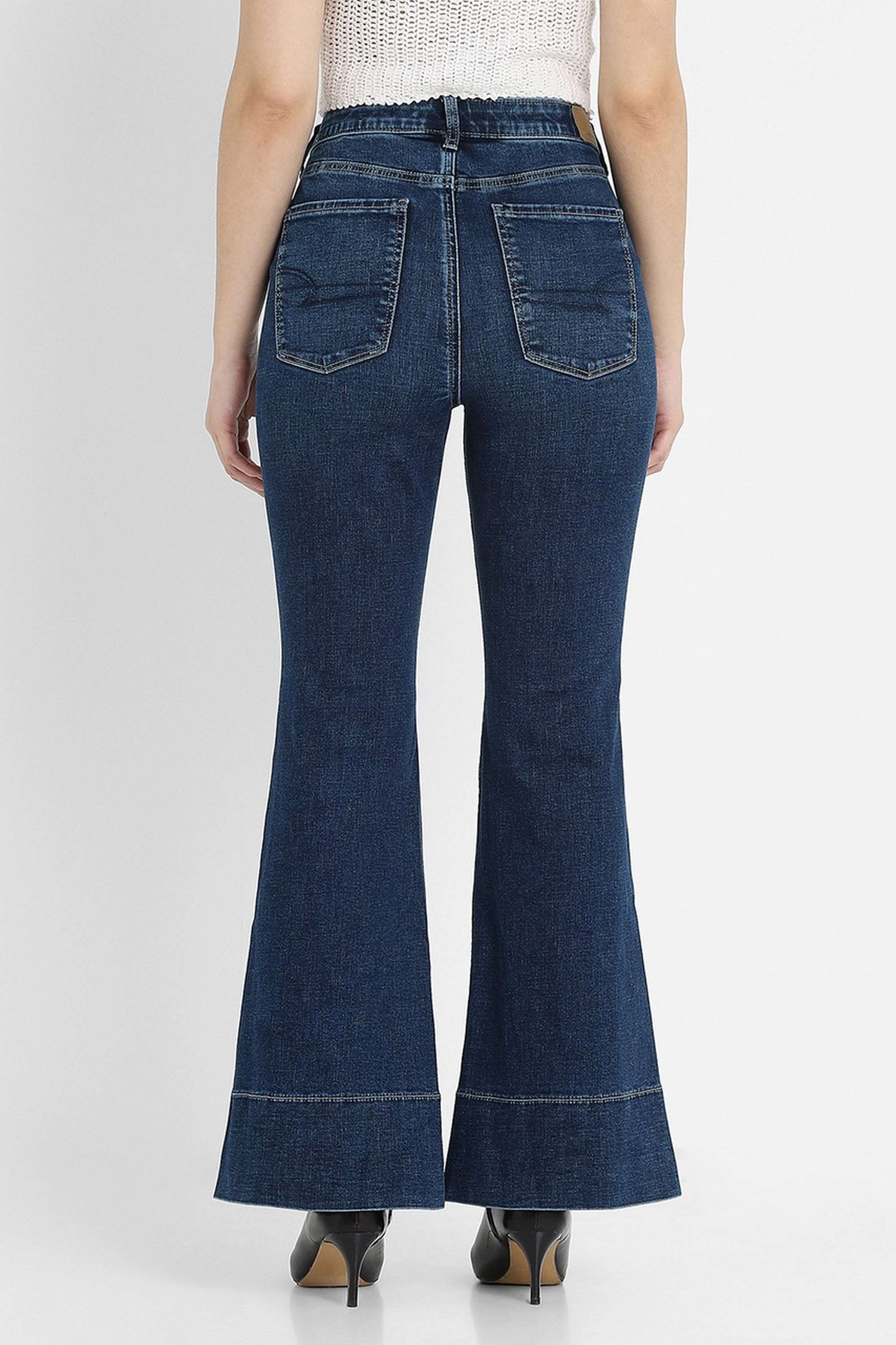 High-Rise-Blended-Fabric-Regular-Fit-Women-s-Jeans