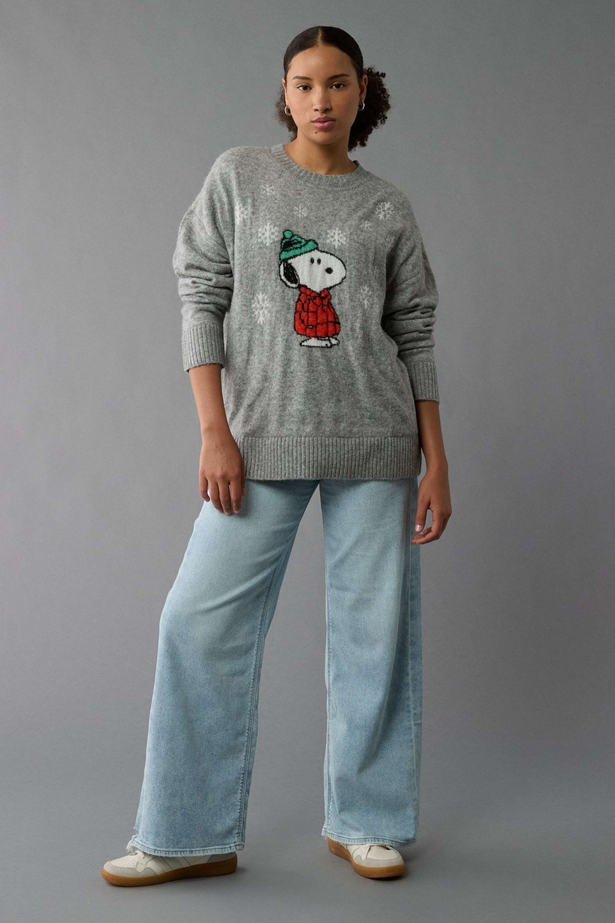 Solid-Blended-Fabric-Women-s-Sweater