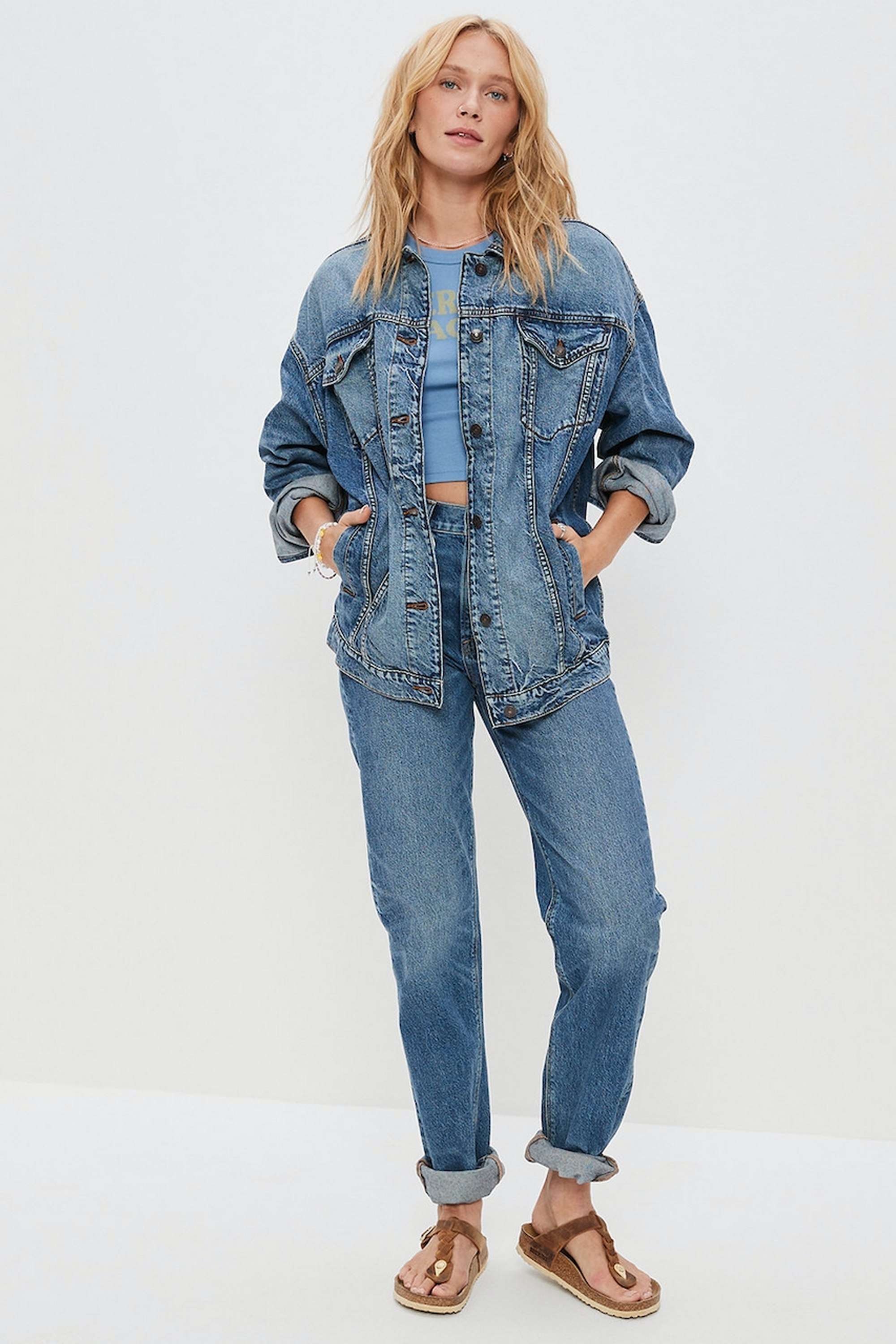 Solid-Blended-Fabric-Women-s-Jacket