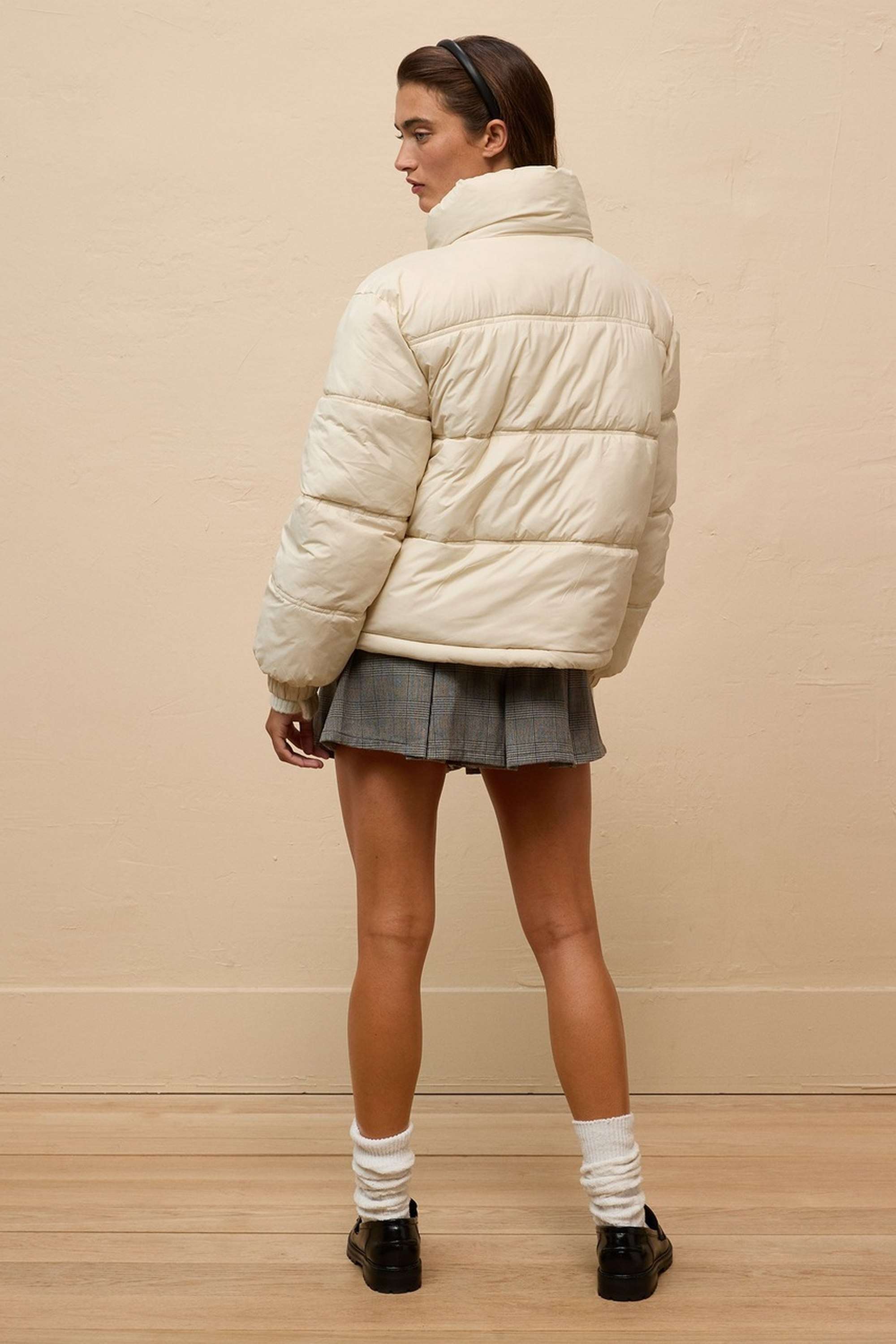 Solid-Blended-Fabric-Women-s-Jacket