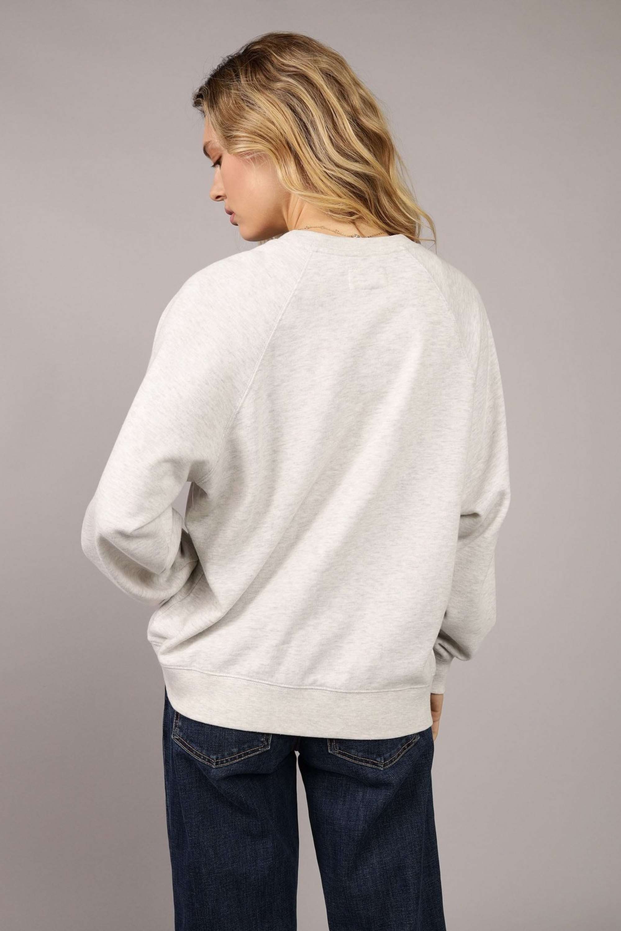 Solid-Blended-Fabric-Women-s-Sweatshirt