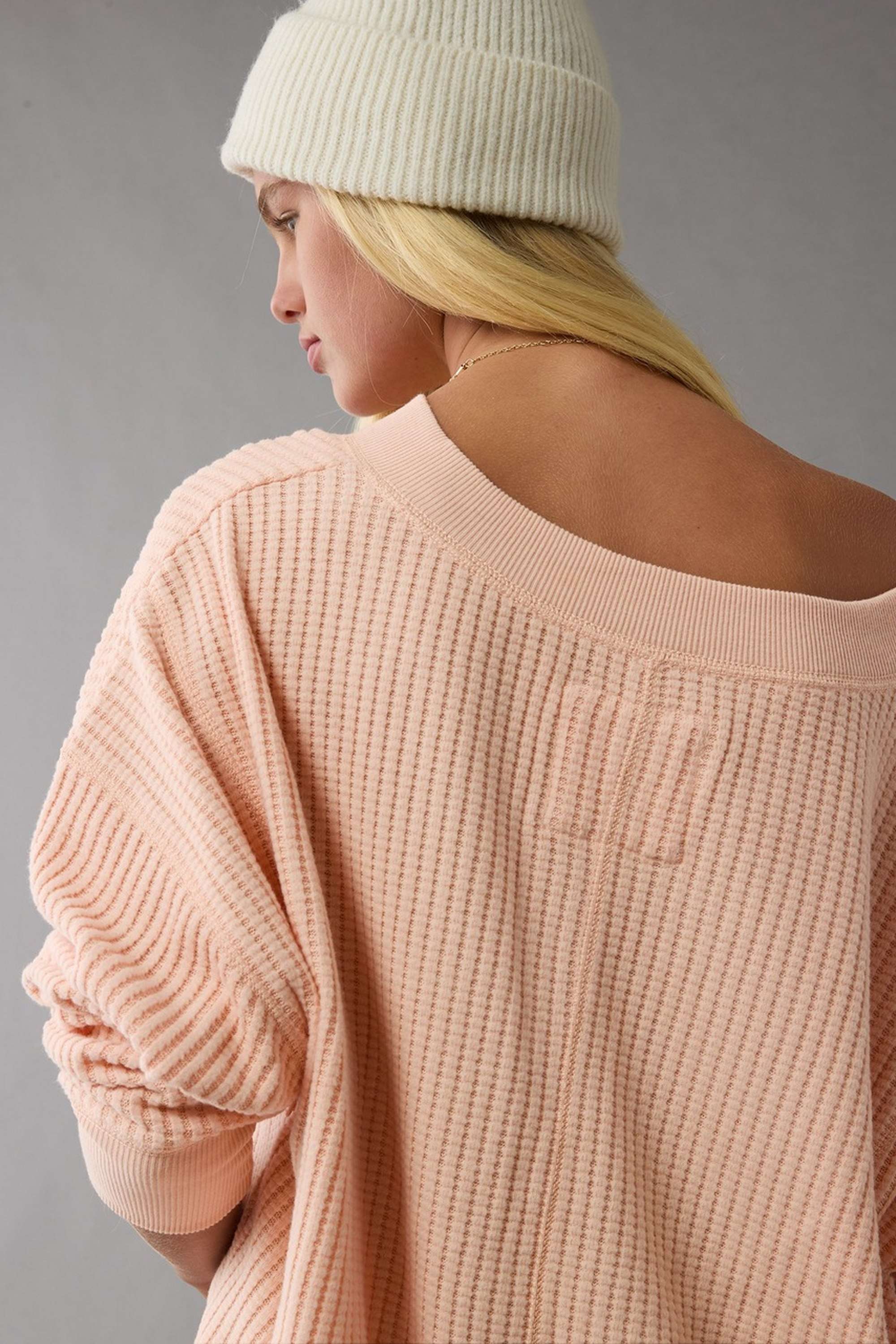 Solid-Blended-Fabric-Women-s-Sweater