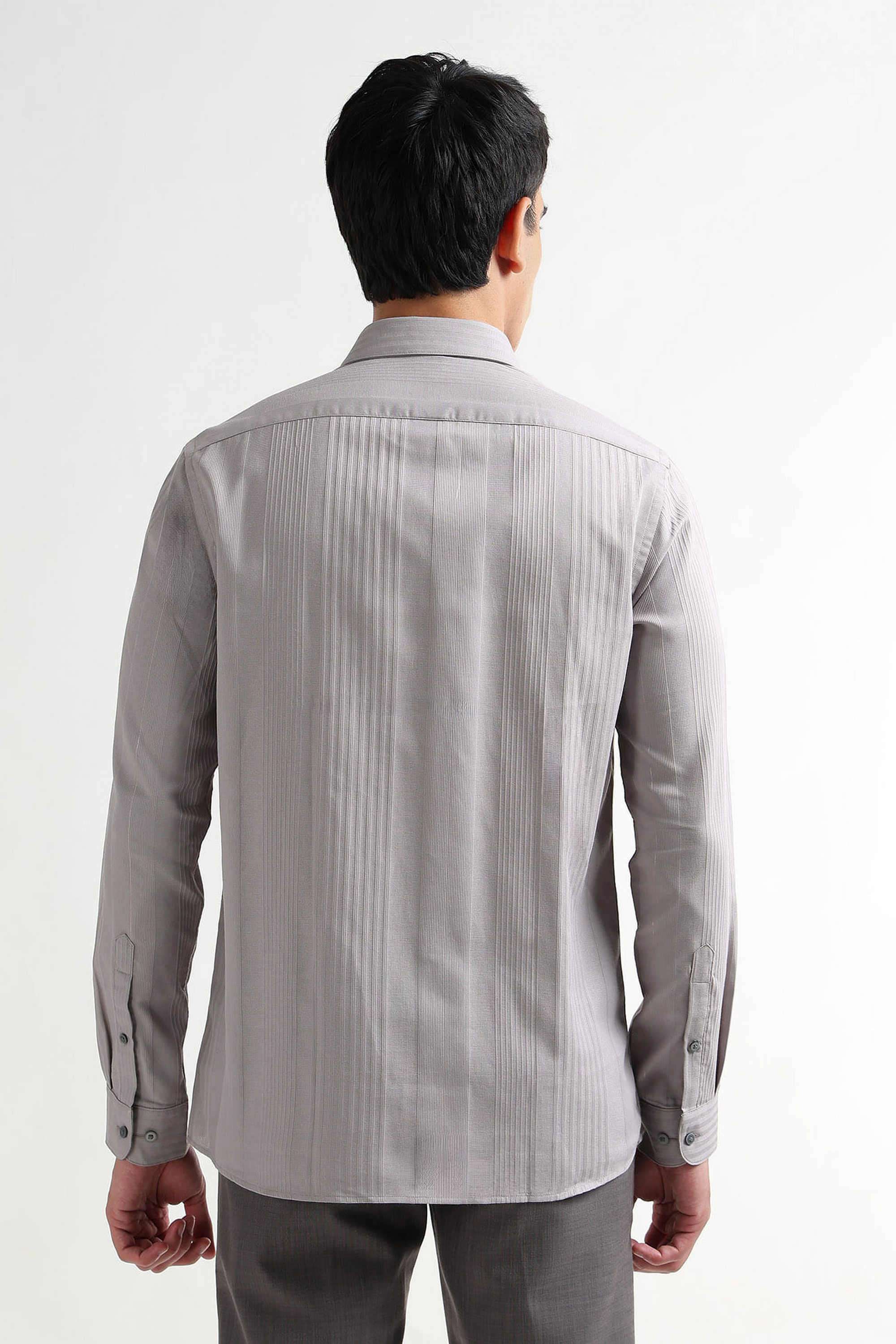 Solid-Cotton-Slim-Fit-Men-Formal-Wear-Shirt