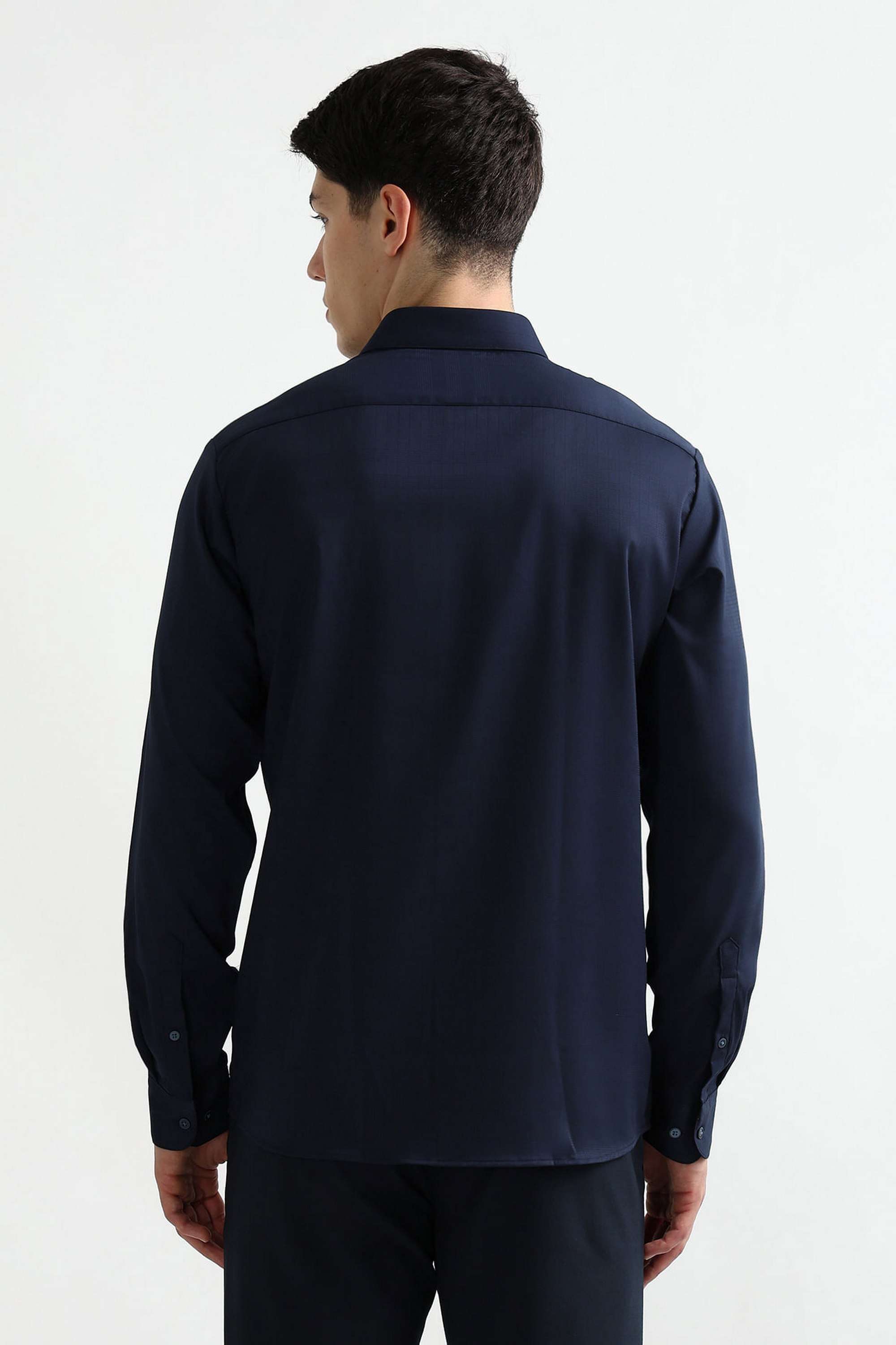 Stripes-Modal-Slim-Fit-Men-s-Shirt