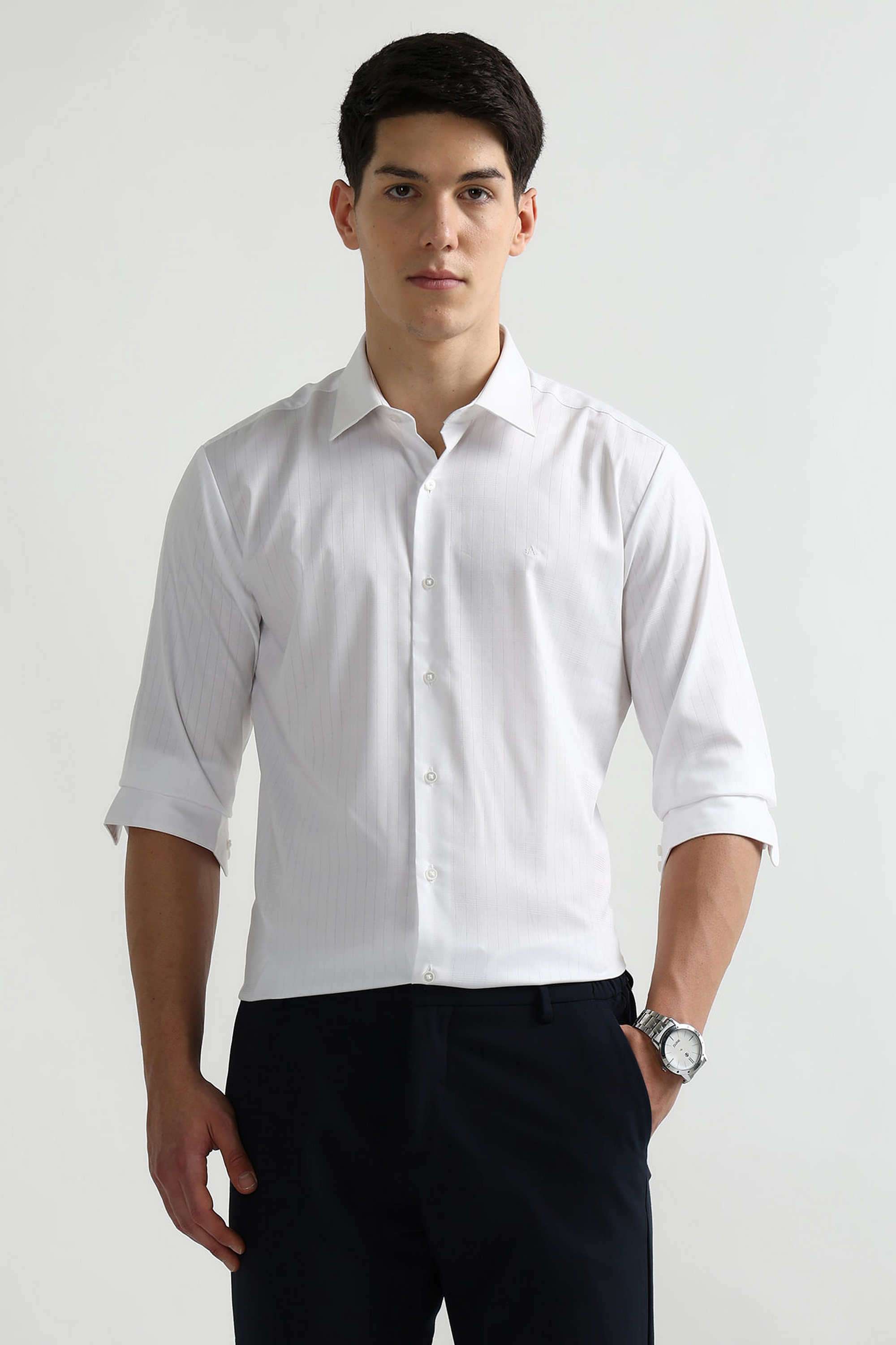 Stripes-Modal-Slim-Fit-Men-s-Shirt