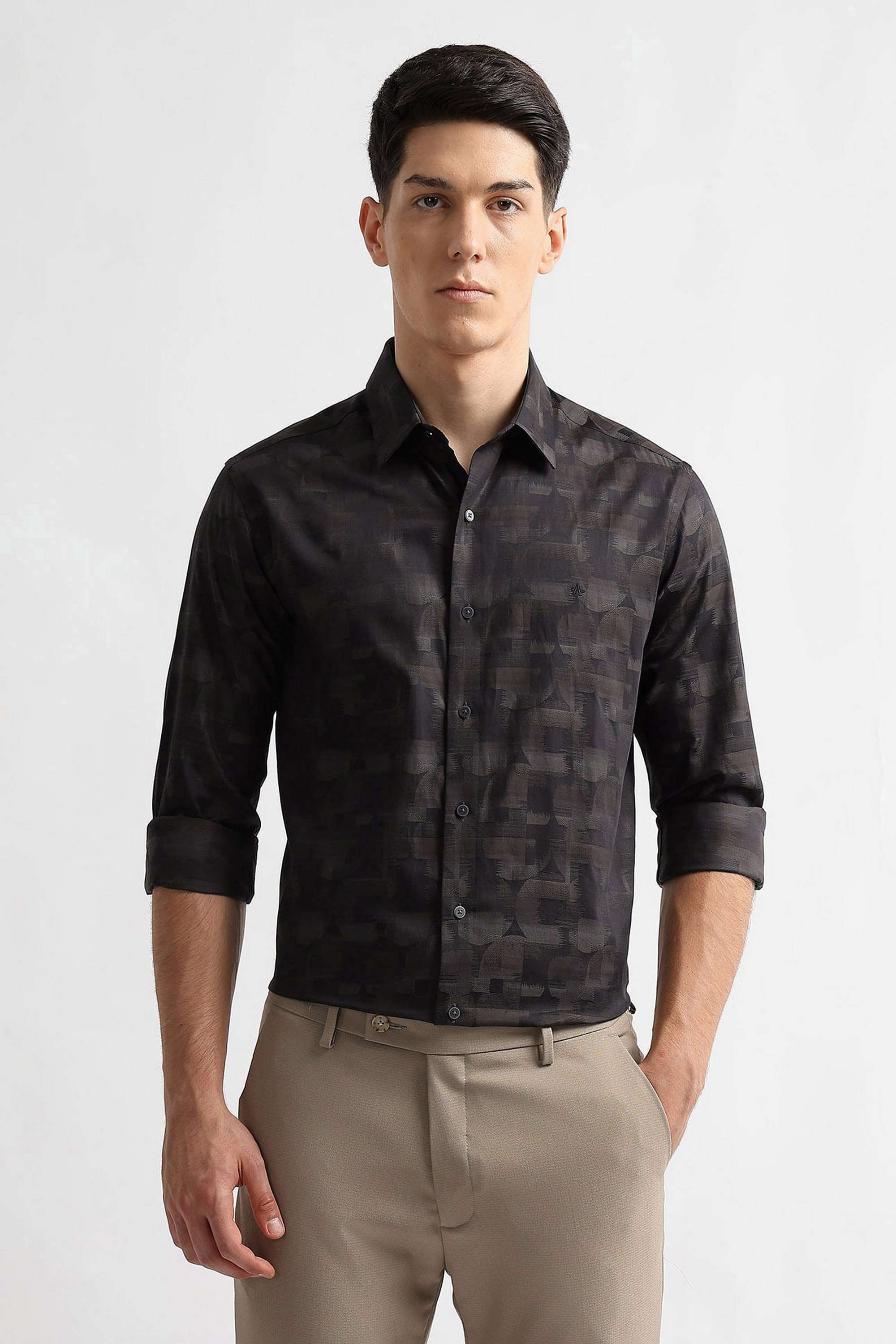 Abstract-Cotton-Slim-Fit-Men-s-Casual-Wear-Shirt