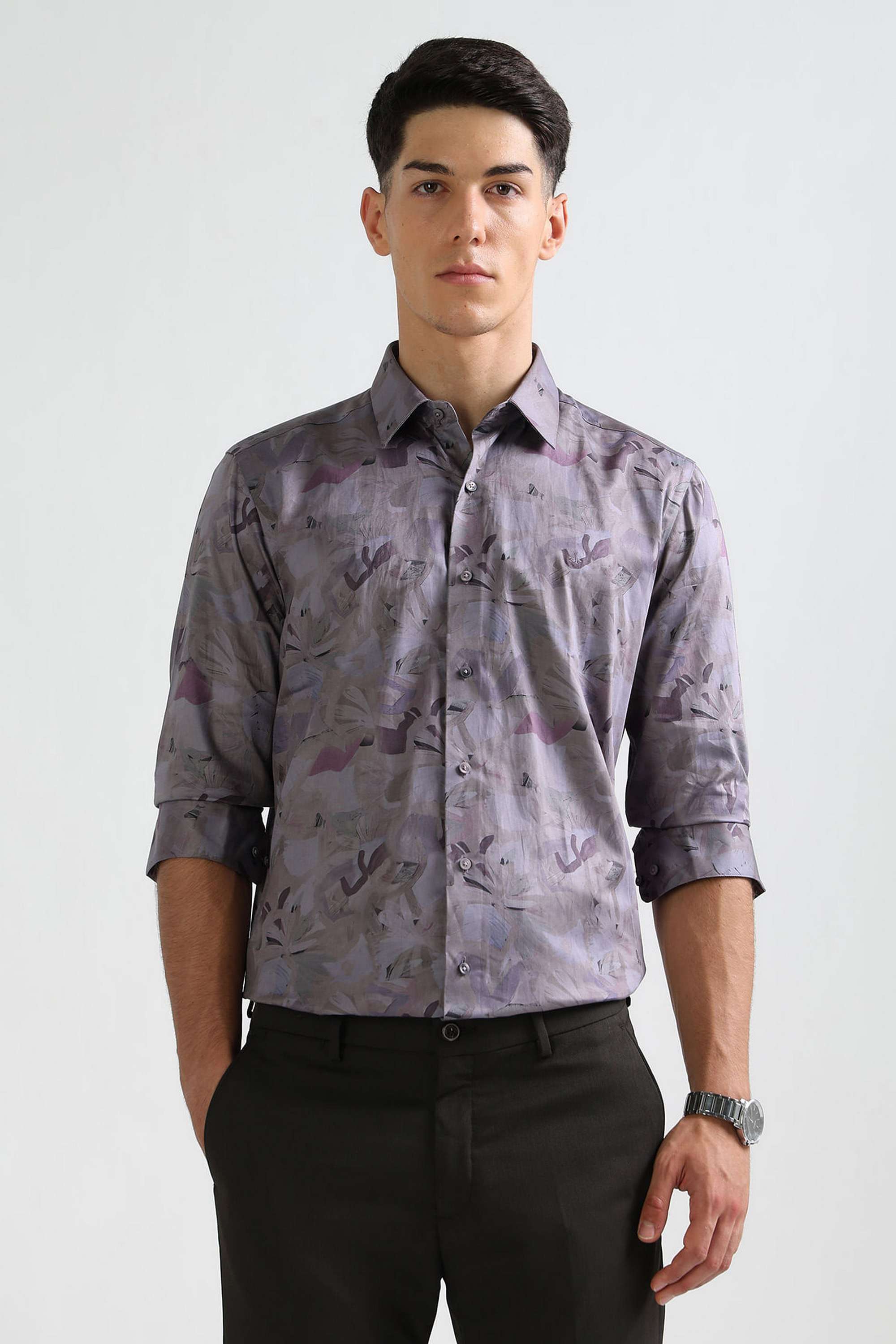 Printed-Pure-Cotton-Men-s-Work-Shirt
