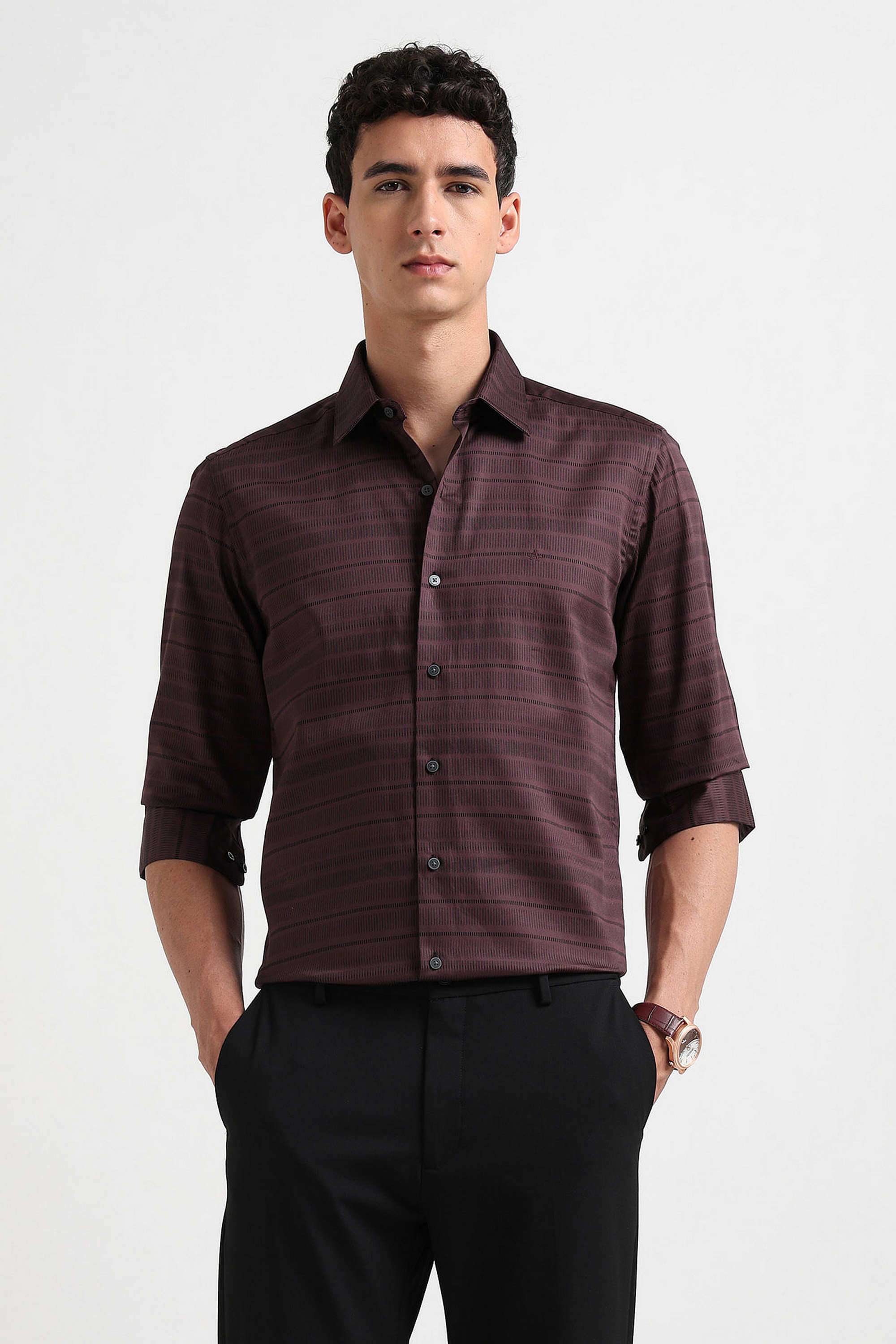 Printed-Cotton-Men-Formal-Wear-Shirt