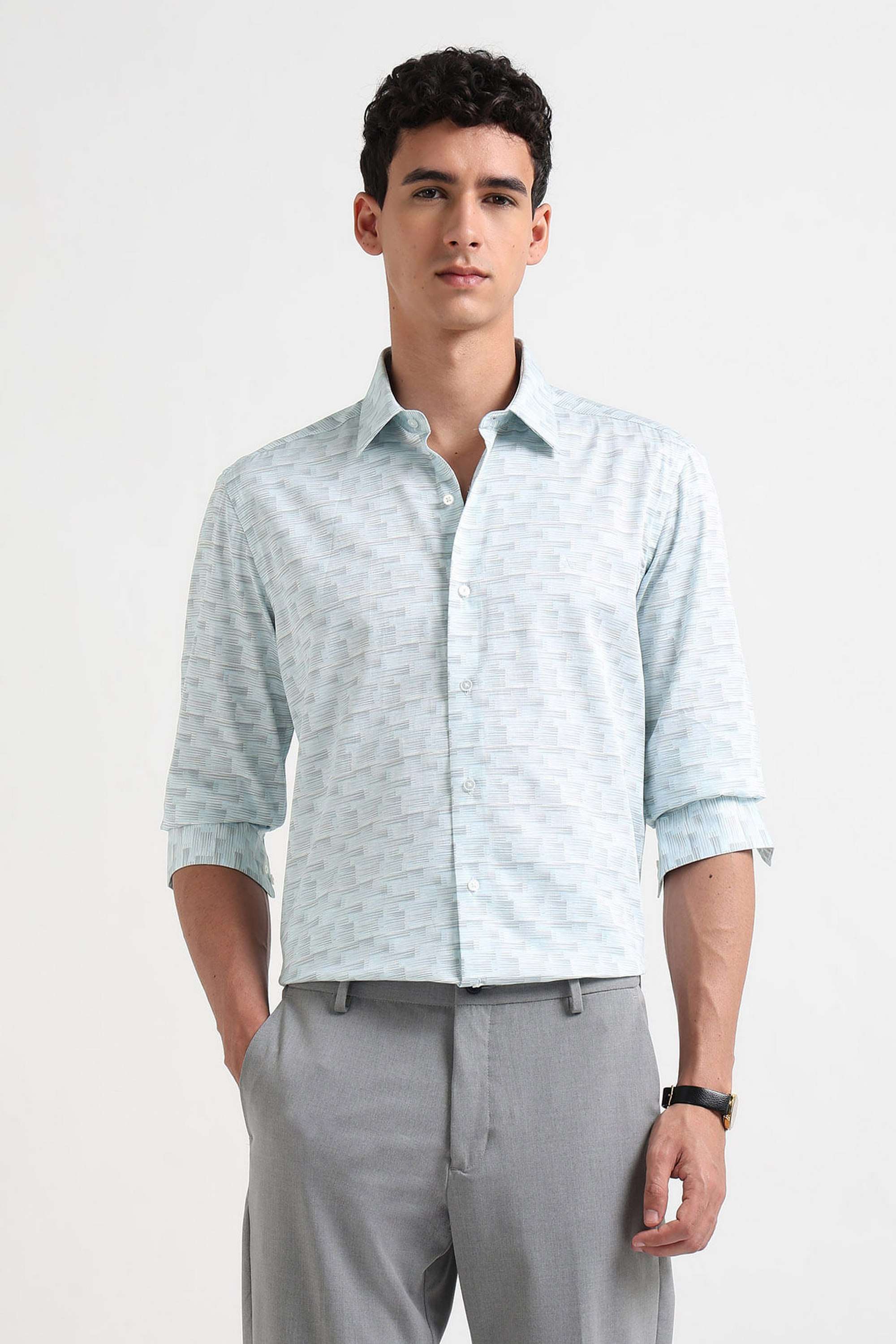 Printed-Cotton-Slim-Fit-Men-s-Shirt