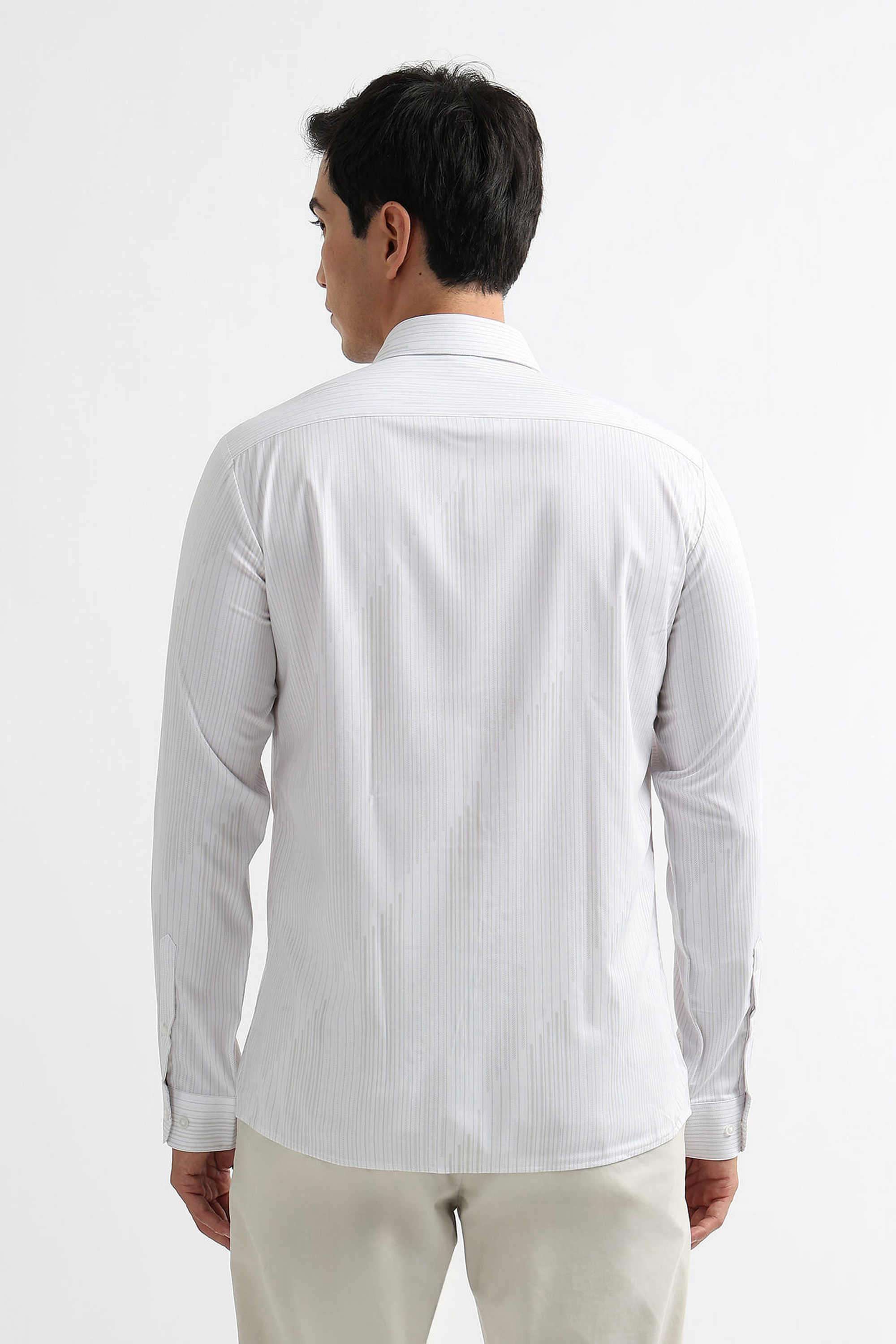 Printed-Polyester-Slim-Fit-Men-Formal-Wear-Shirt