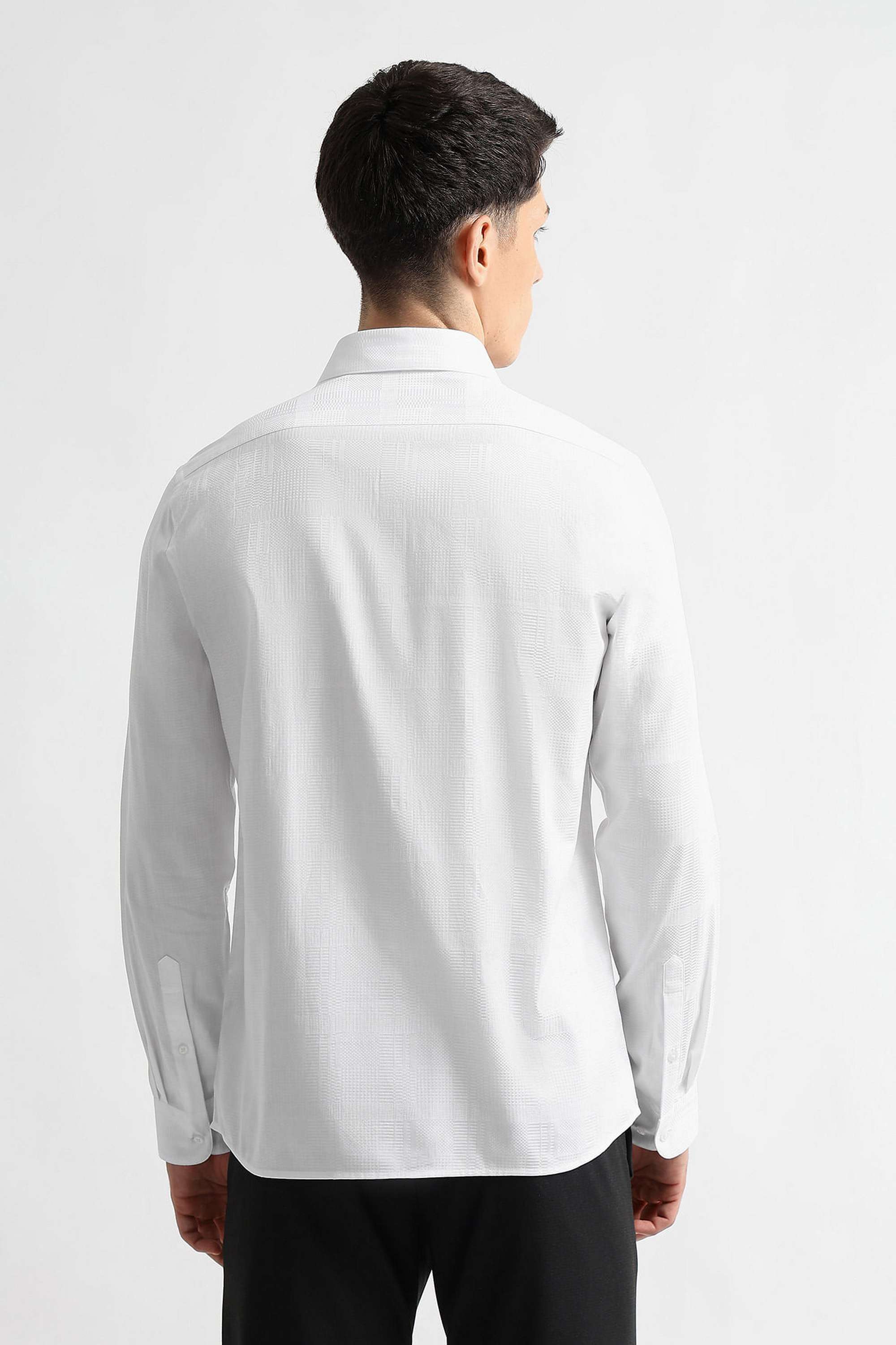 Dobby-Cotton-Slim-Fit-Men-s-Casual-Wear-Shirt