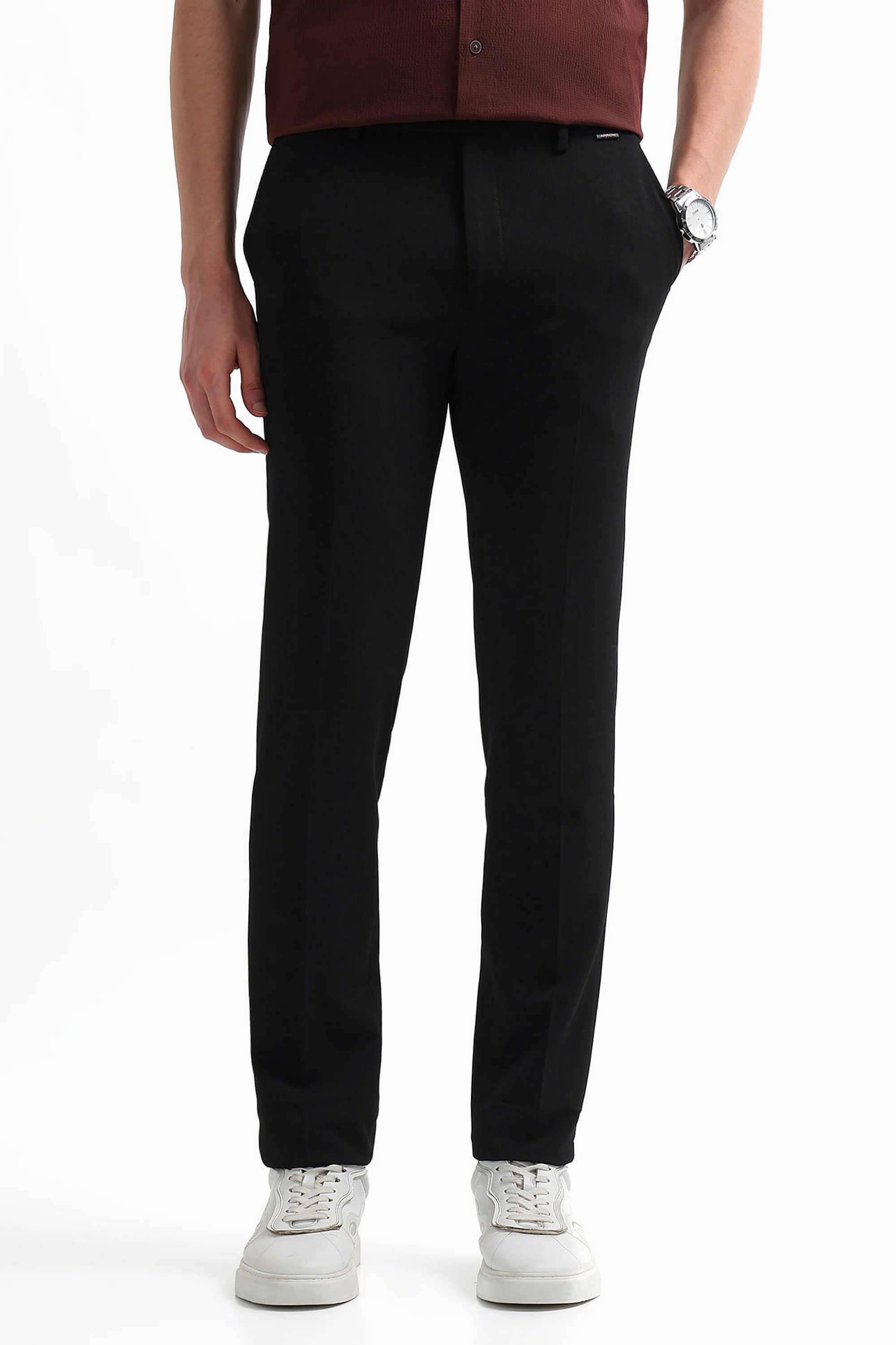 Stripes-Polyester-Super-Slim-Fit-Men-s-Trousers