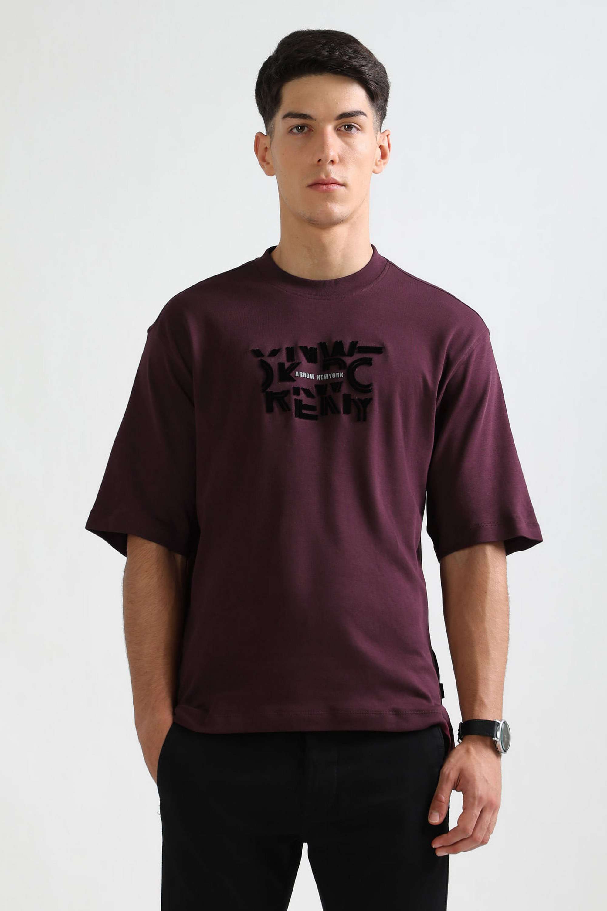 Printed-Cotton-Blend-Relaxed-Fit-Men-T-Shirt