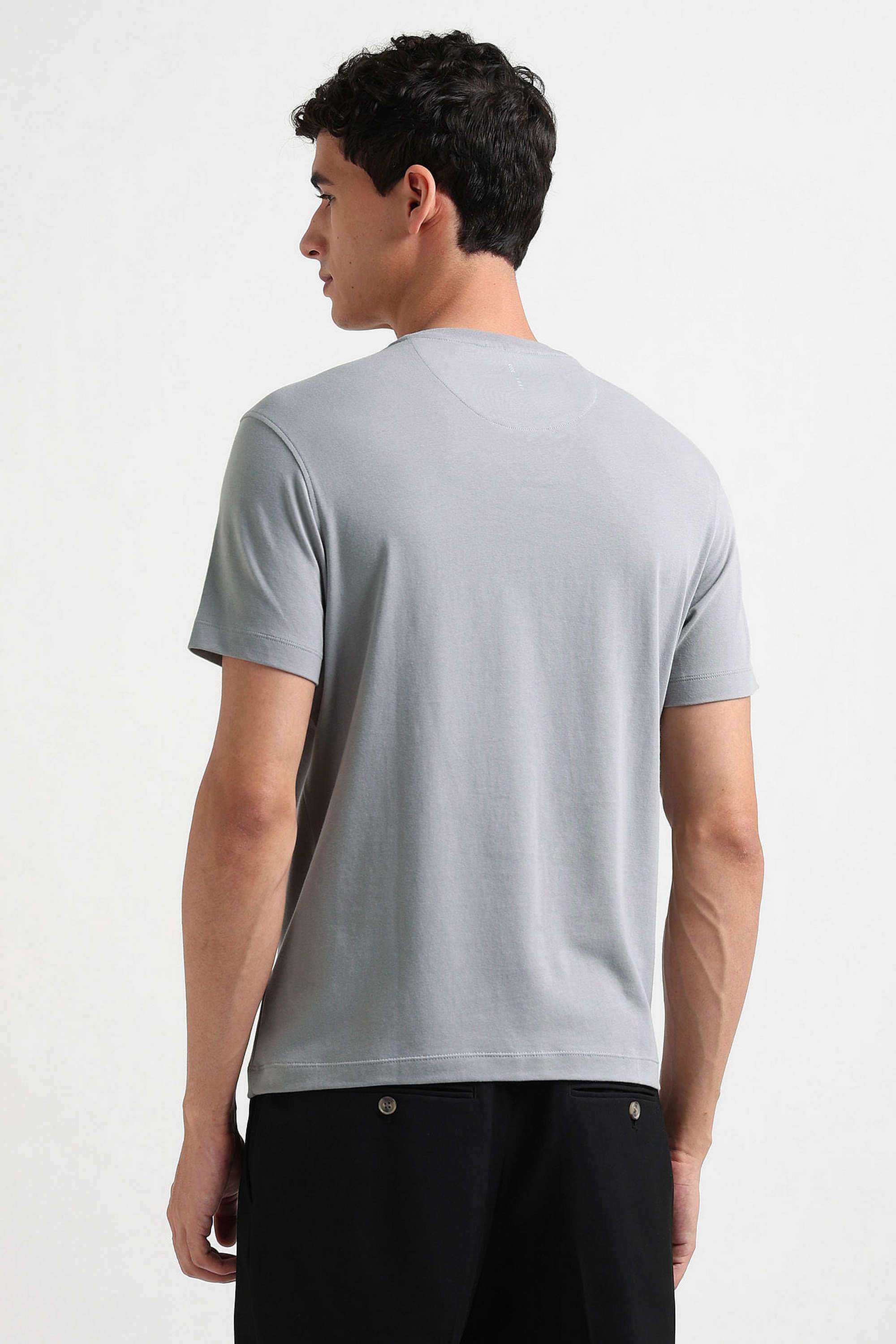 Graphic-Print-Cotton-Blend-Regular-Fit-Men-T-Shirt
