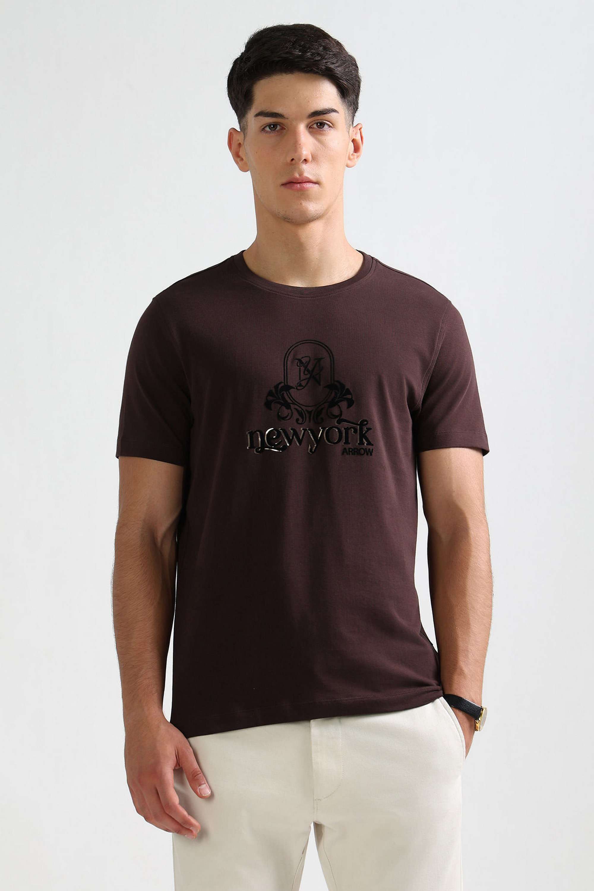 Printed-Cotton-Blend-Regular-Fit-Men-T-Shirt