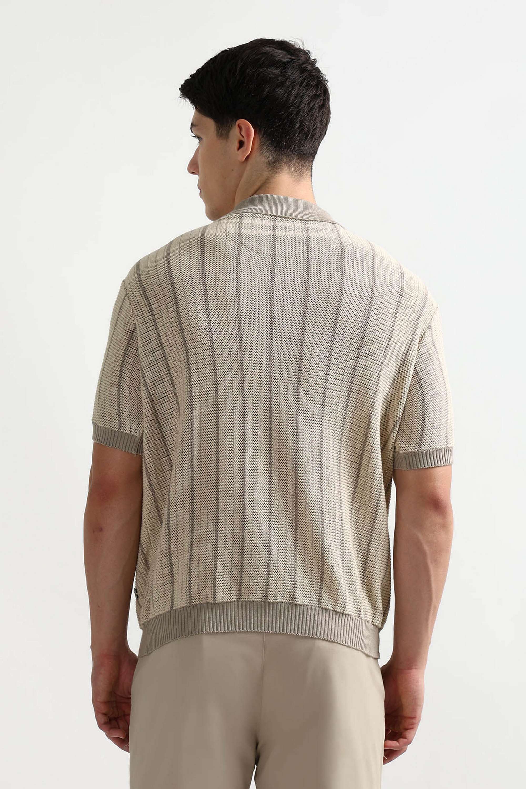 Solid-Cotton-Blend-Polo-Men-s-T-Shirt