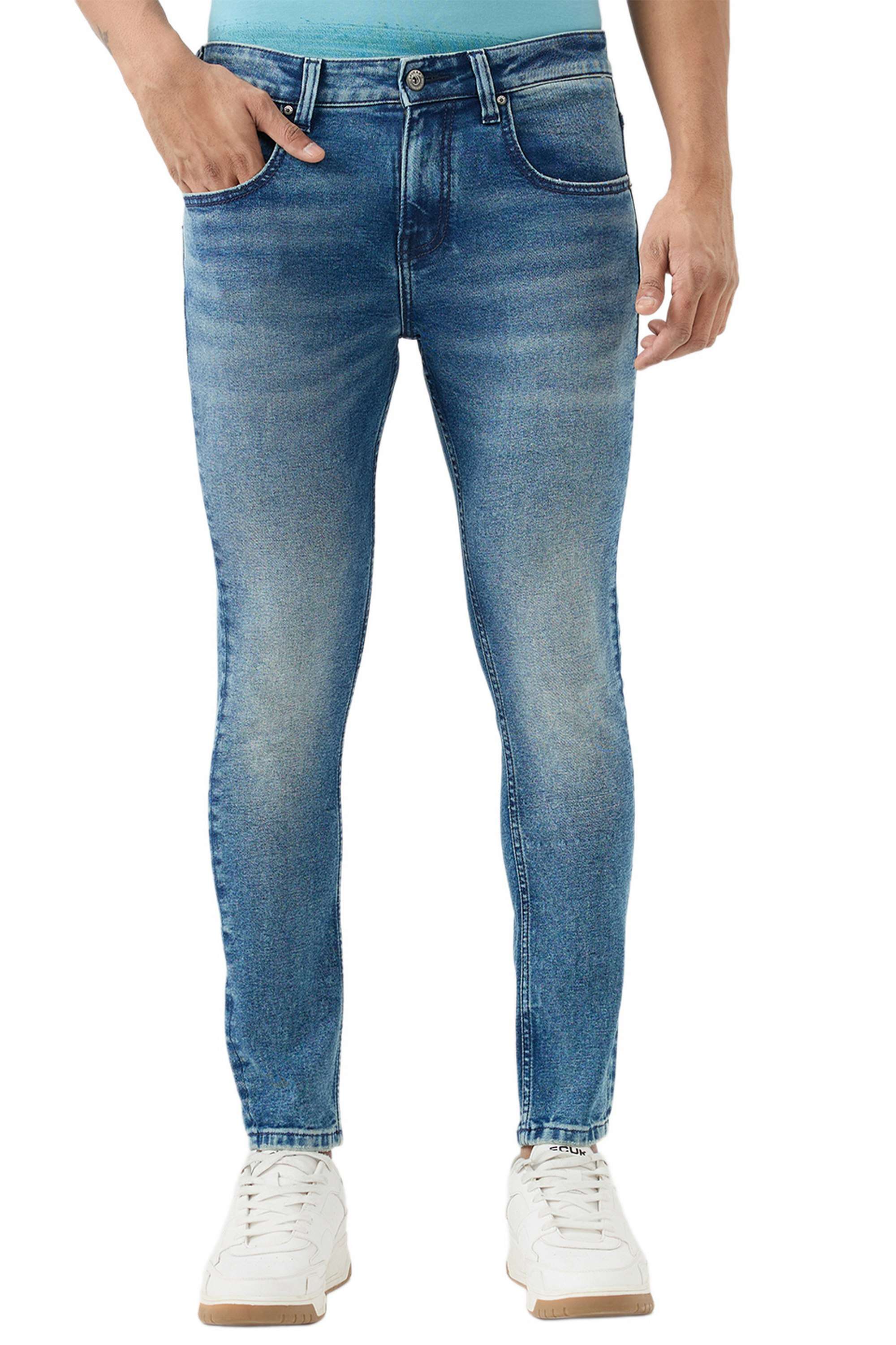 Solid-Cotton-Stretch-Slim-Fit-Men-s-Jeans