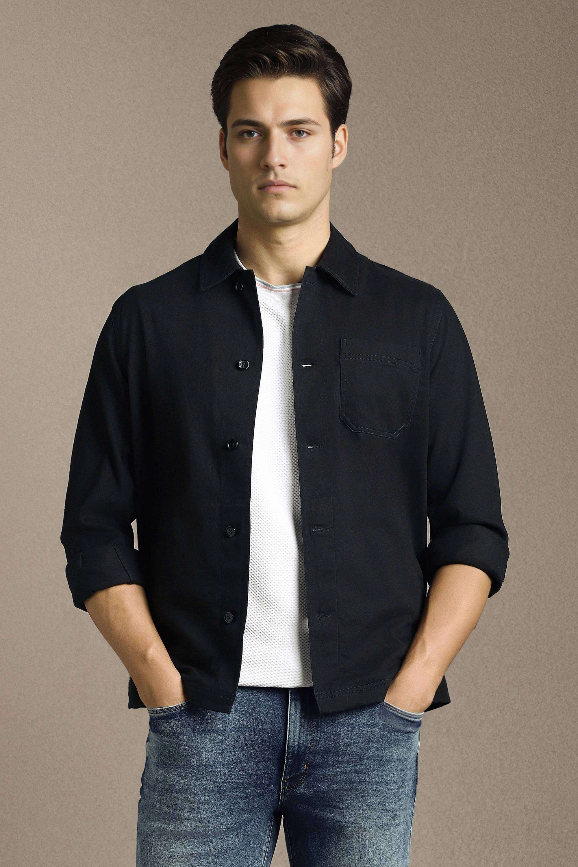 Solid-Cotton-Blend-Regular-Fit-Men-s-Shacket