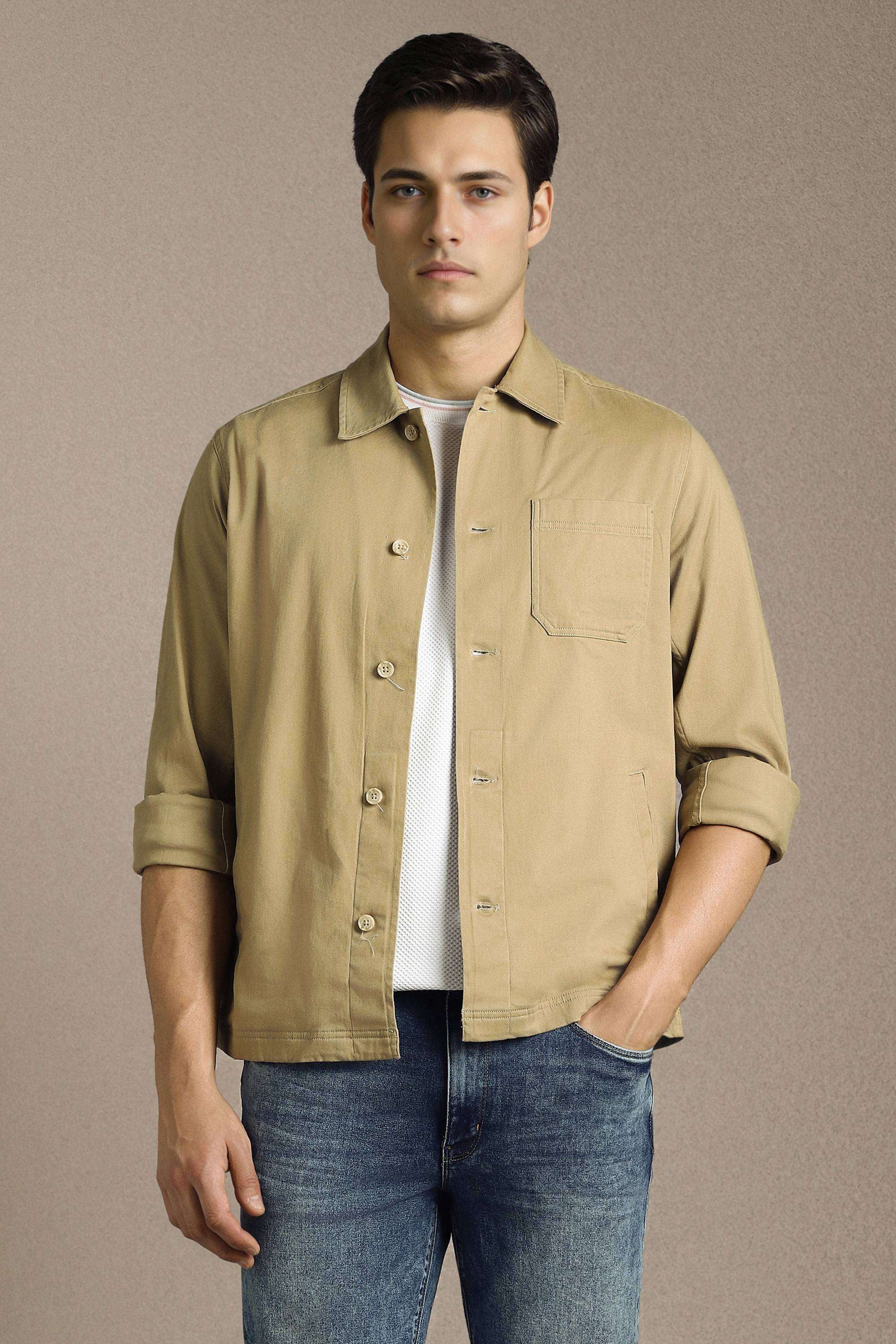 Solid-Cotton-Blend-Regular-Fit-Men-s-Shacket