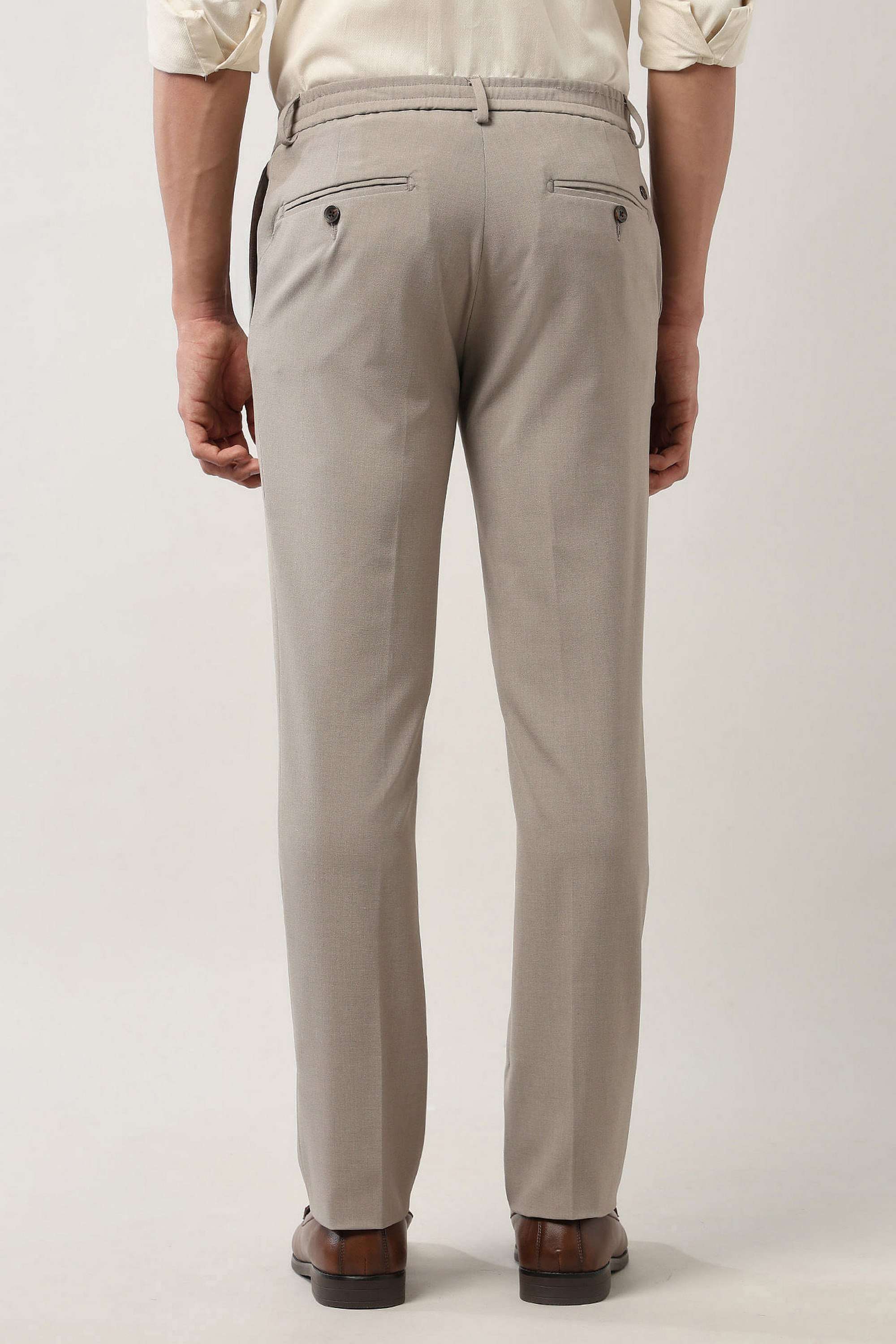 Solid-Polyester-Regular-Fit-Men-s-Formal-Trousers