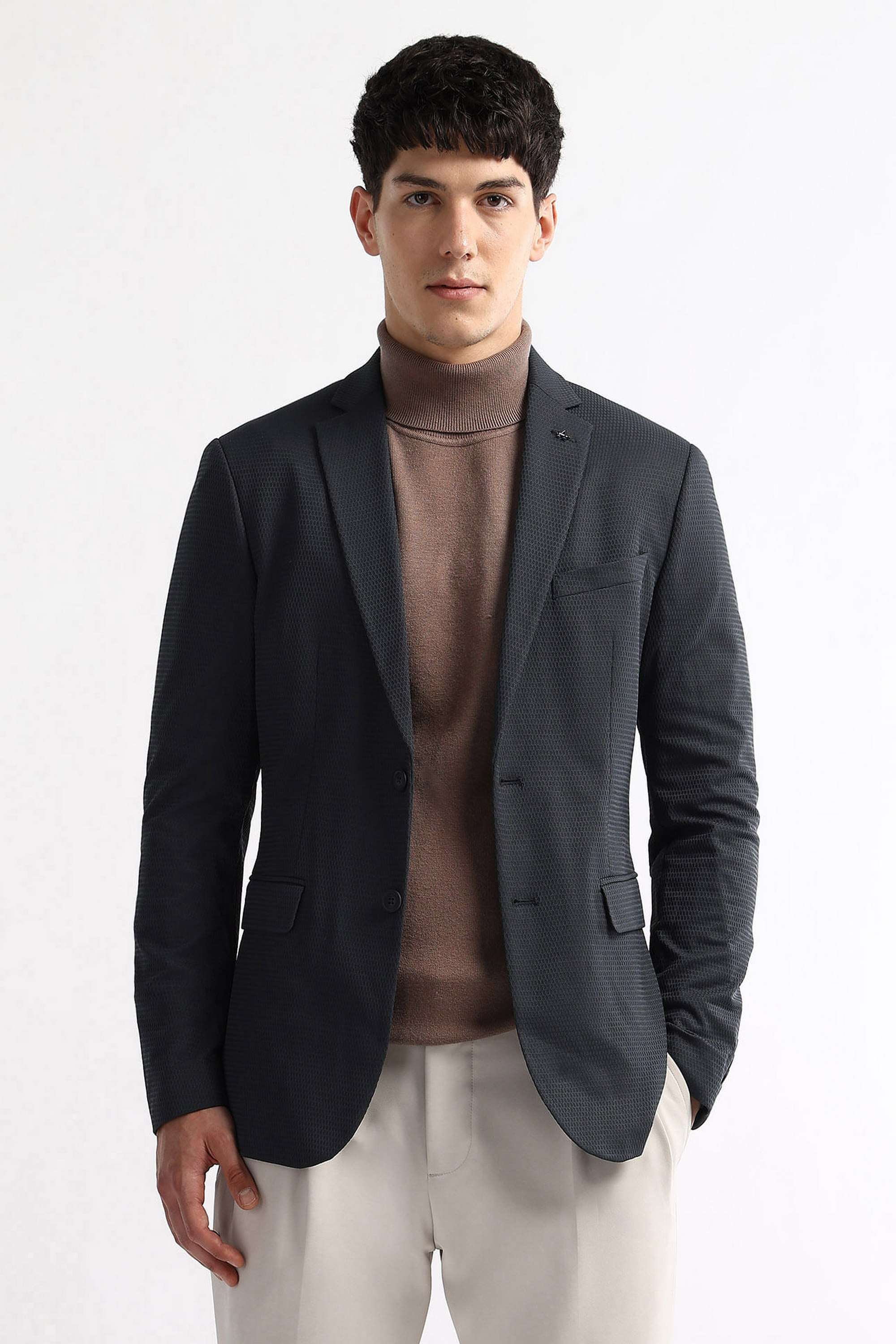 Solid-Terrylene-Rayon-Regular-Fit-Men-s-Formal-Blazer