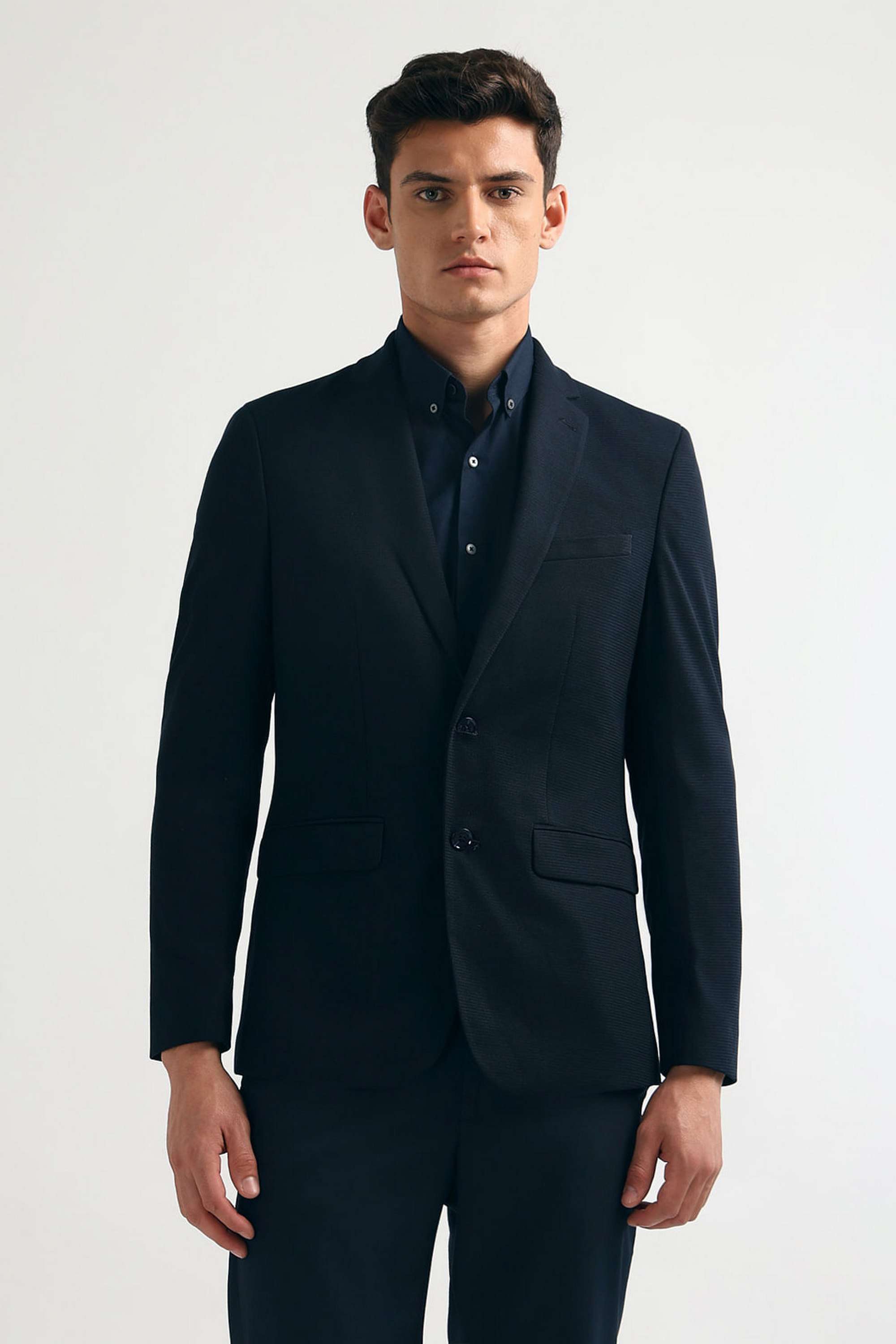 Textured-Blended-Fabric-Regular-Fit-Men-s-Formal-Wear-Blazer