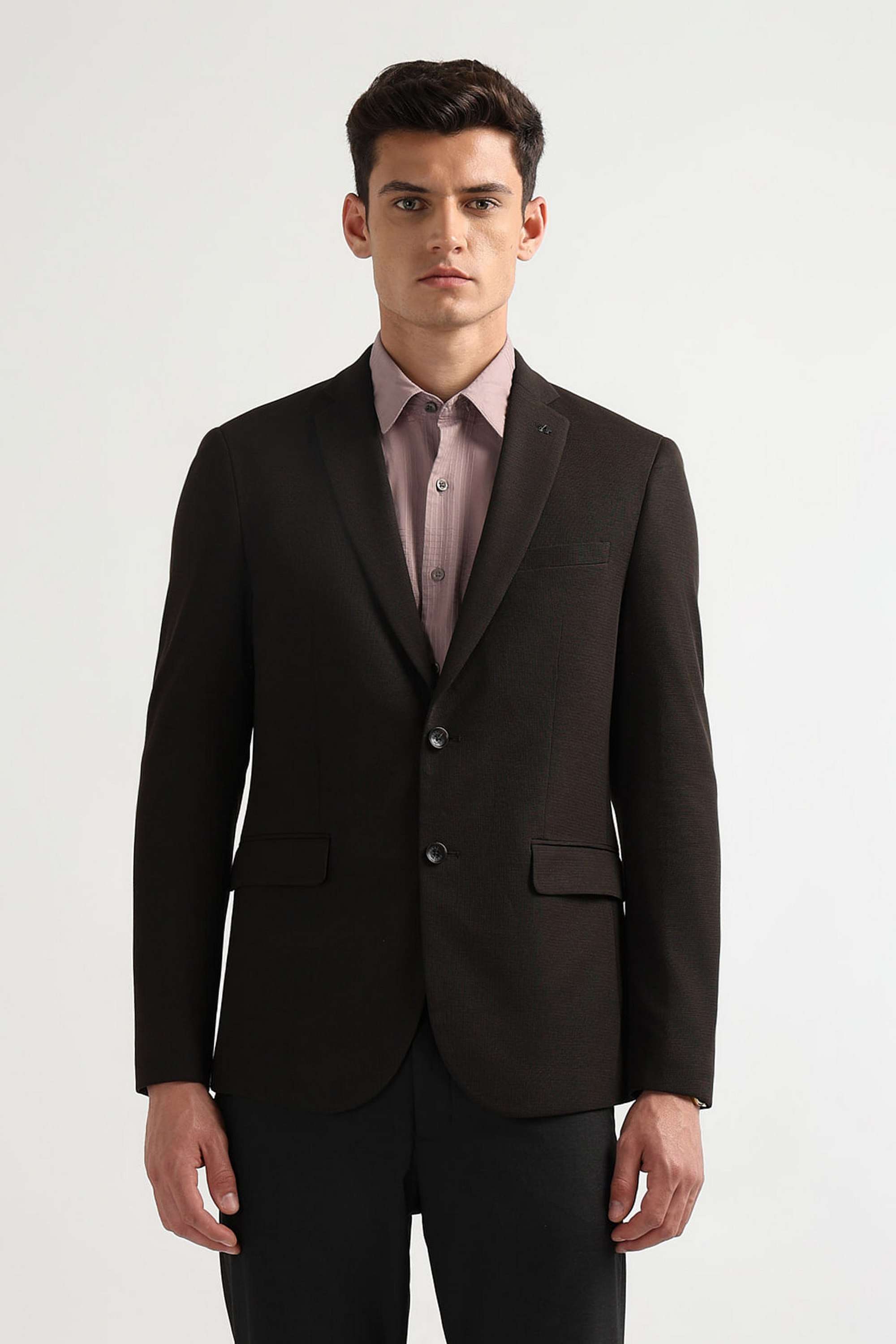 Textured-Blended-Fabric-Regular-Fit-Men-s-Formal-Wear-Blazer