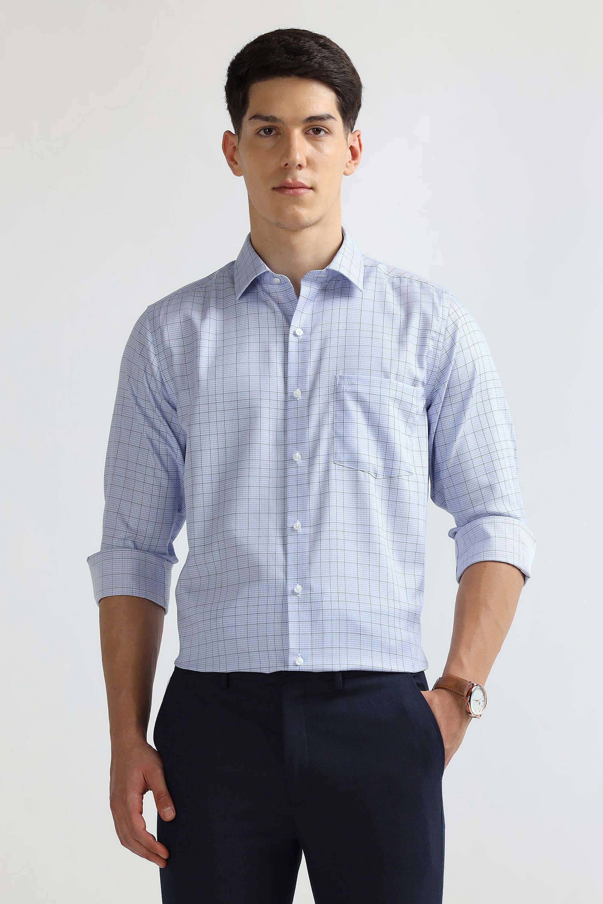 Checks-Cotton-Regular-Fit-Men-s-Shirt