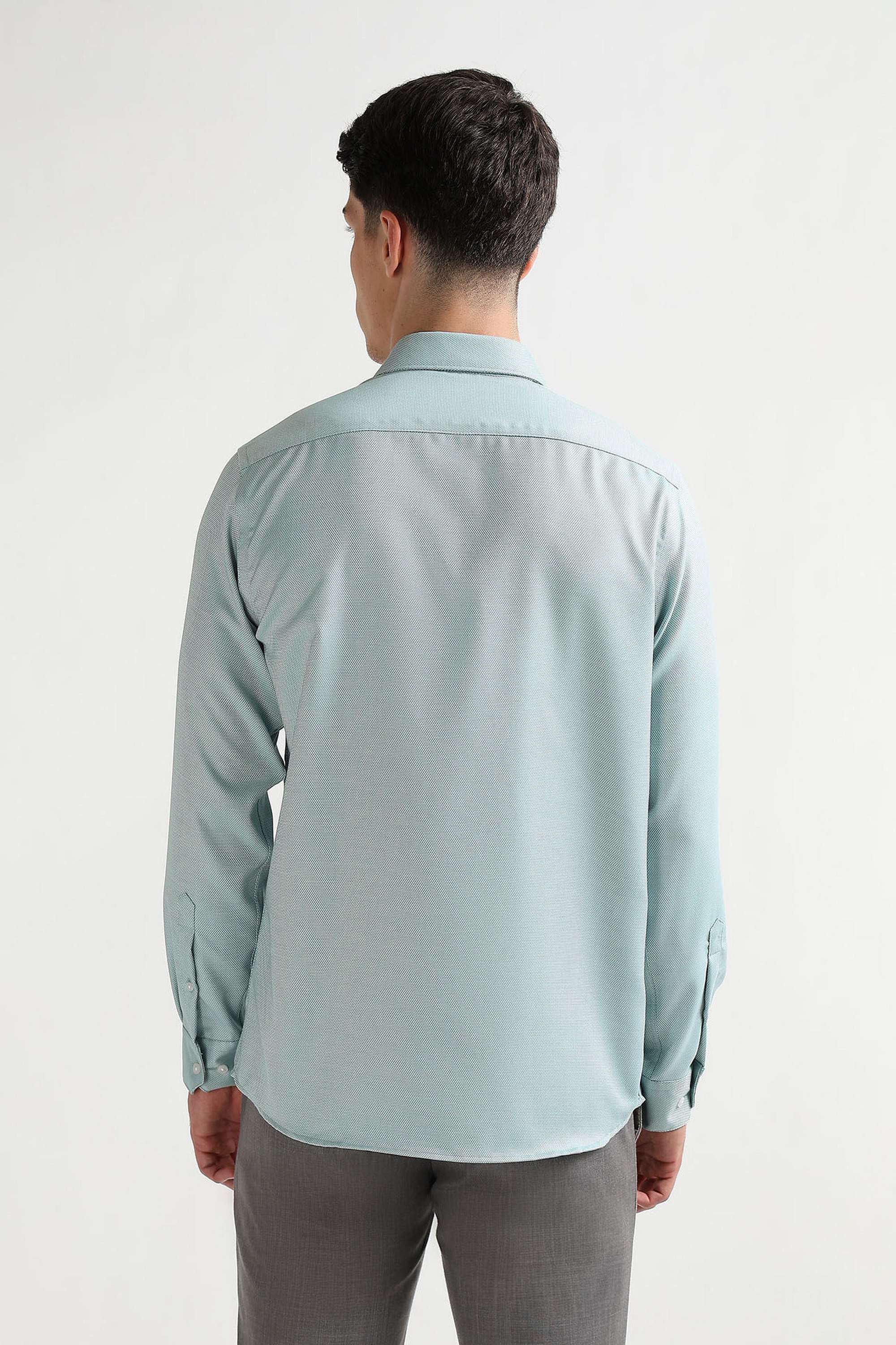 Solid-Cotton-Regular-Fit-Men-s-Shirt