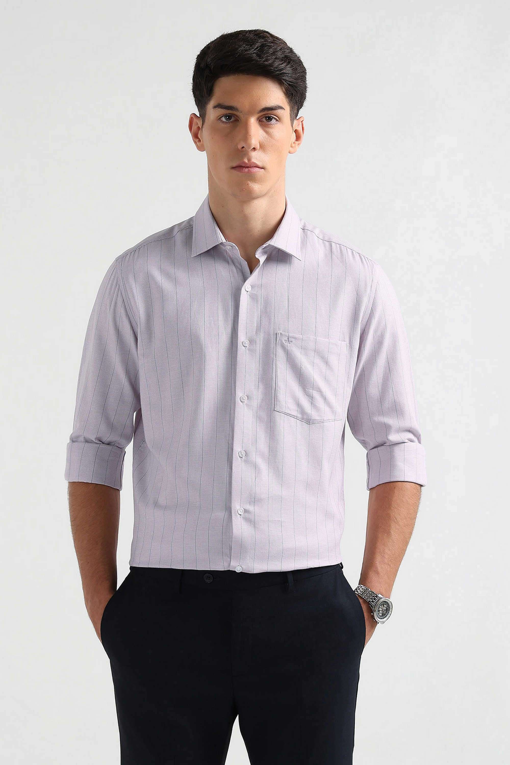 Stripes-Cotton-Regular-Fit-Men-s-Formal-Shirt