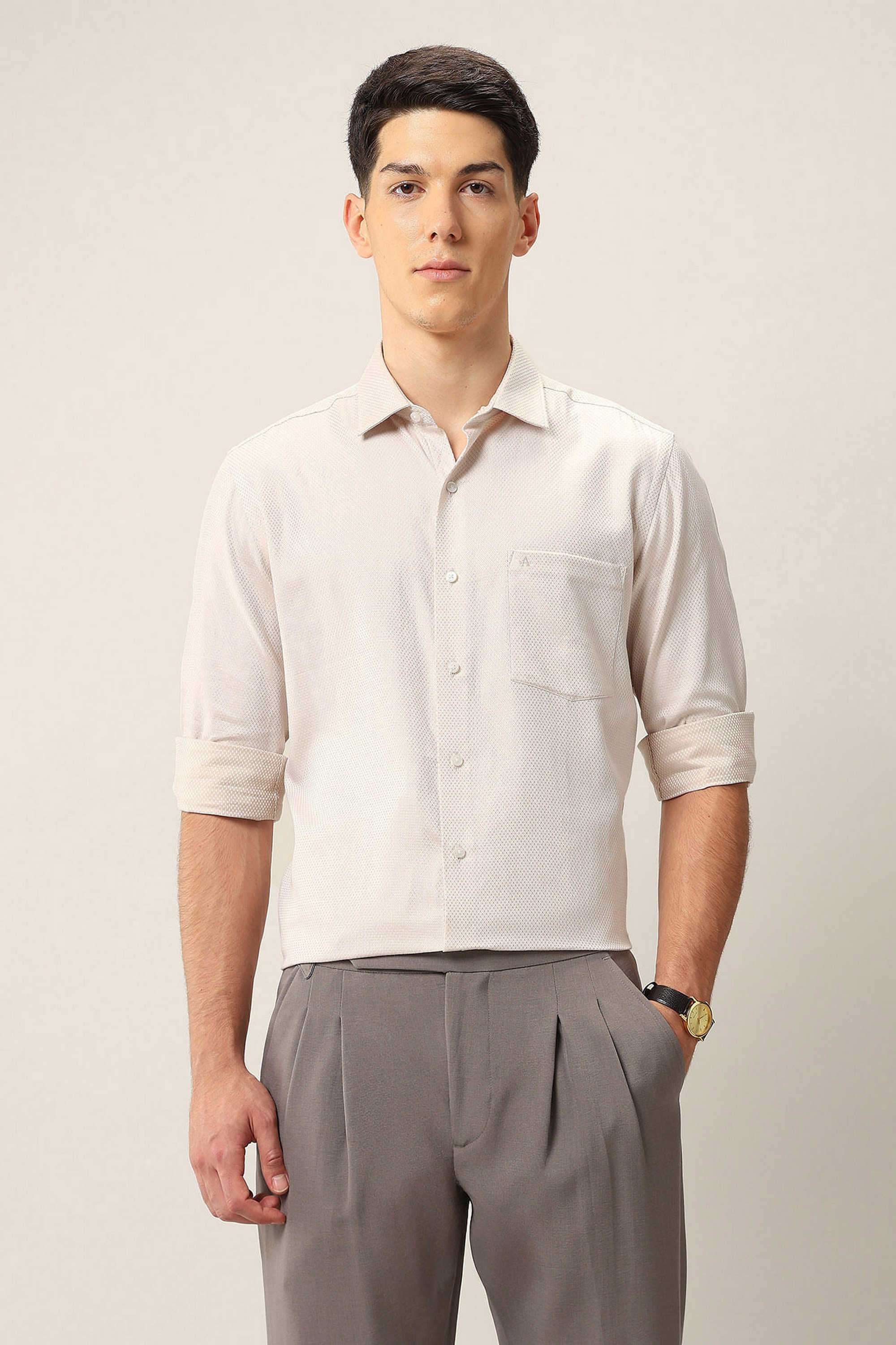 Solid-Cotton-Regular-Fit-Men-s-Formal-Shirt
