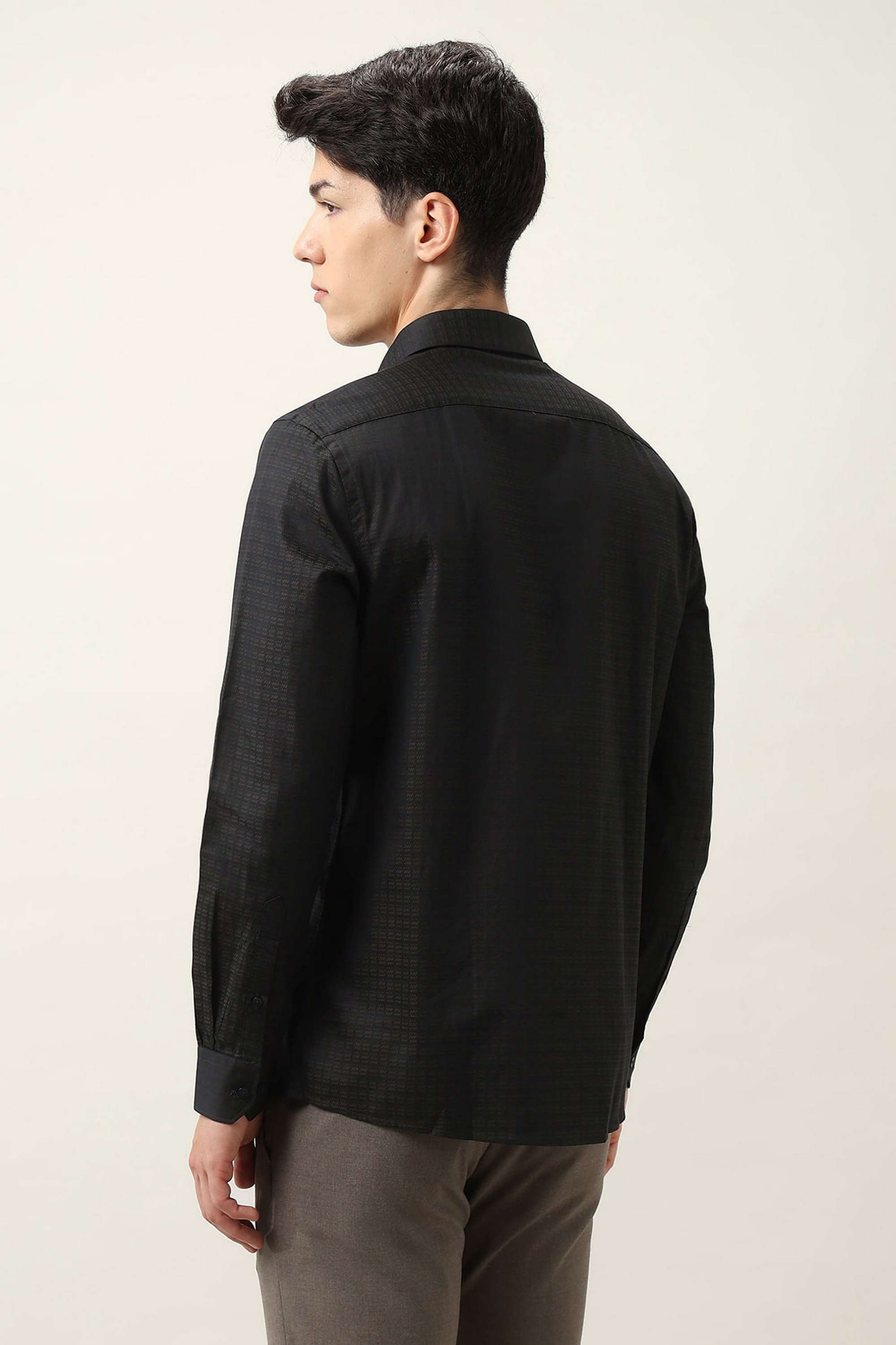 Solid-Cotton-Regular-Fit-Men-s-Shirt