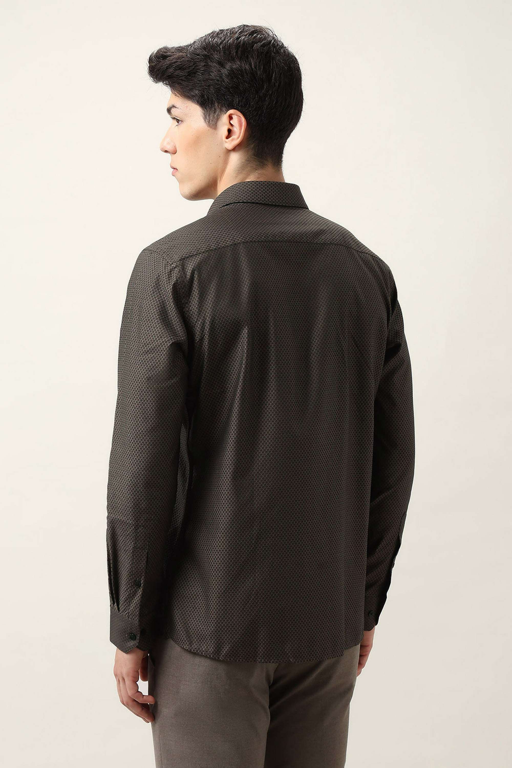 Solid-Cotton-Regular-Fit-Men-s-Shirt