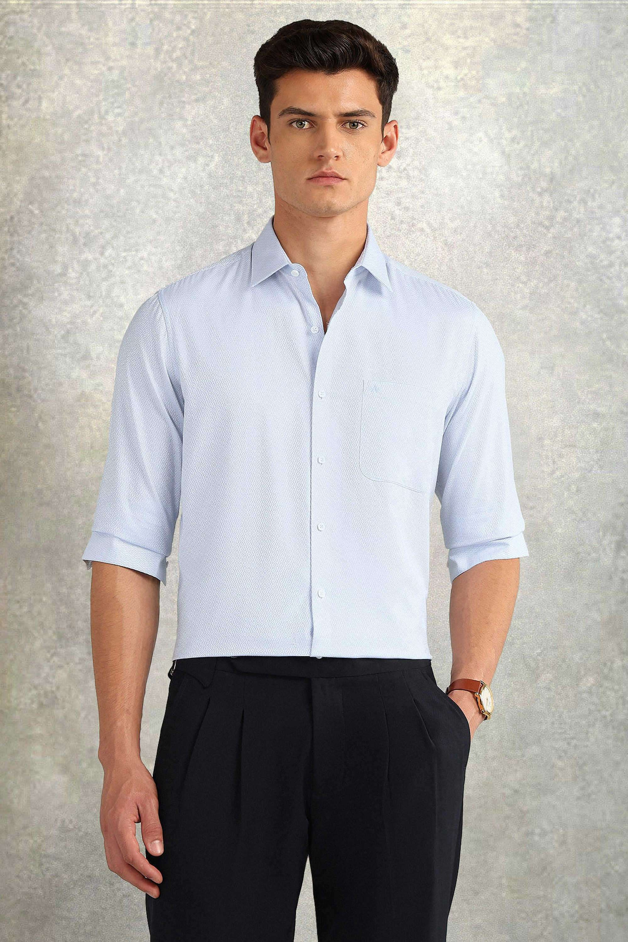 Solid-Cotton-Regular-Fit-Men-s-Formal-Shirt