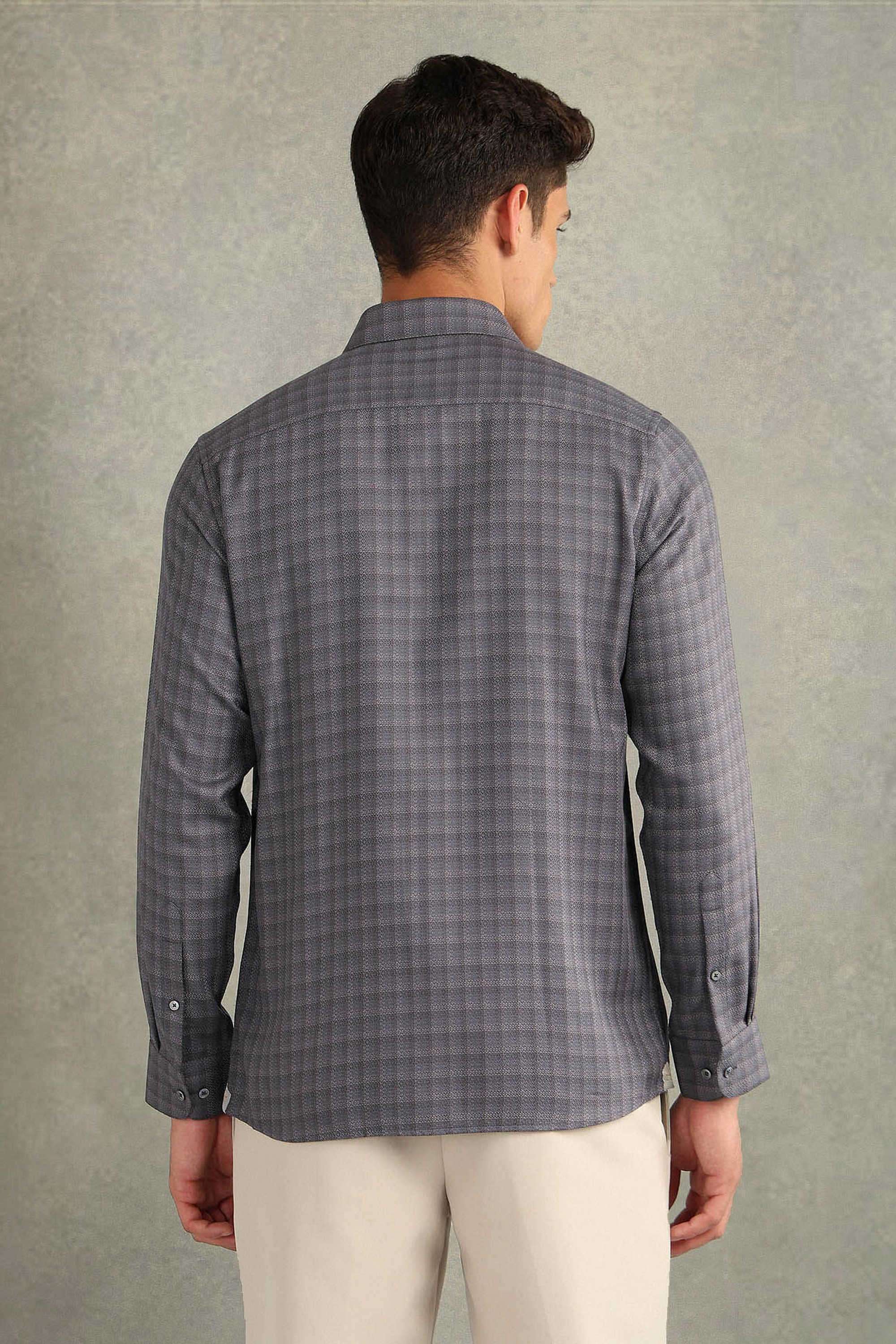 Checks-Cotton-Regular-Fit-Men-s-Formal-Shirt