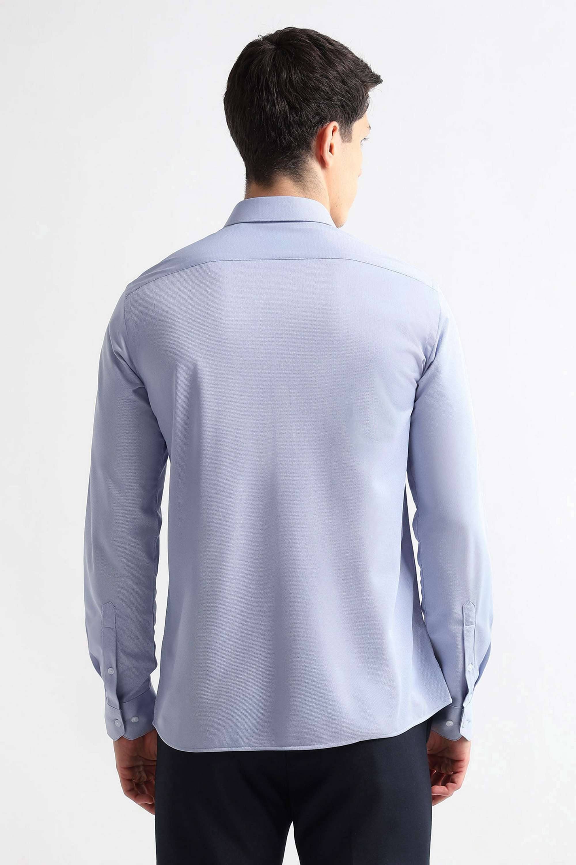 Solid-Modal-Slim-Fit-Men-s-Shirt