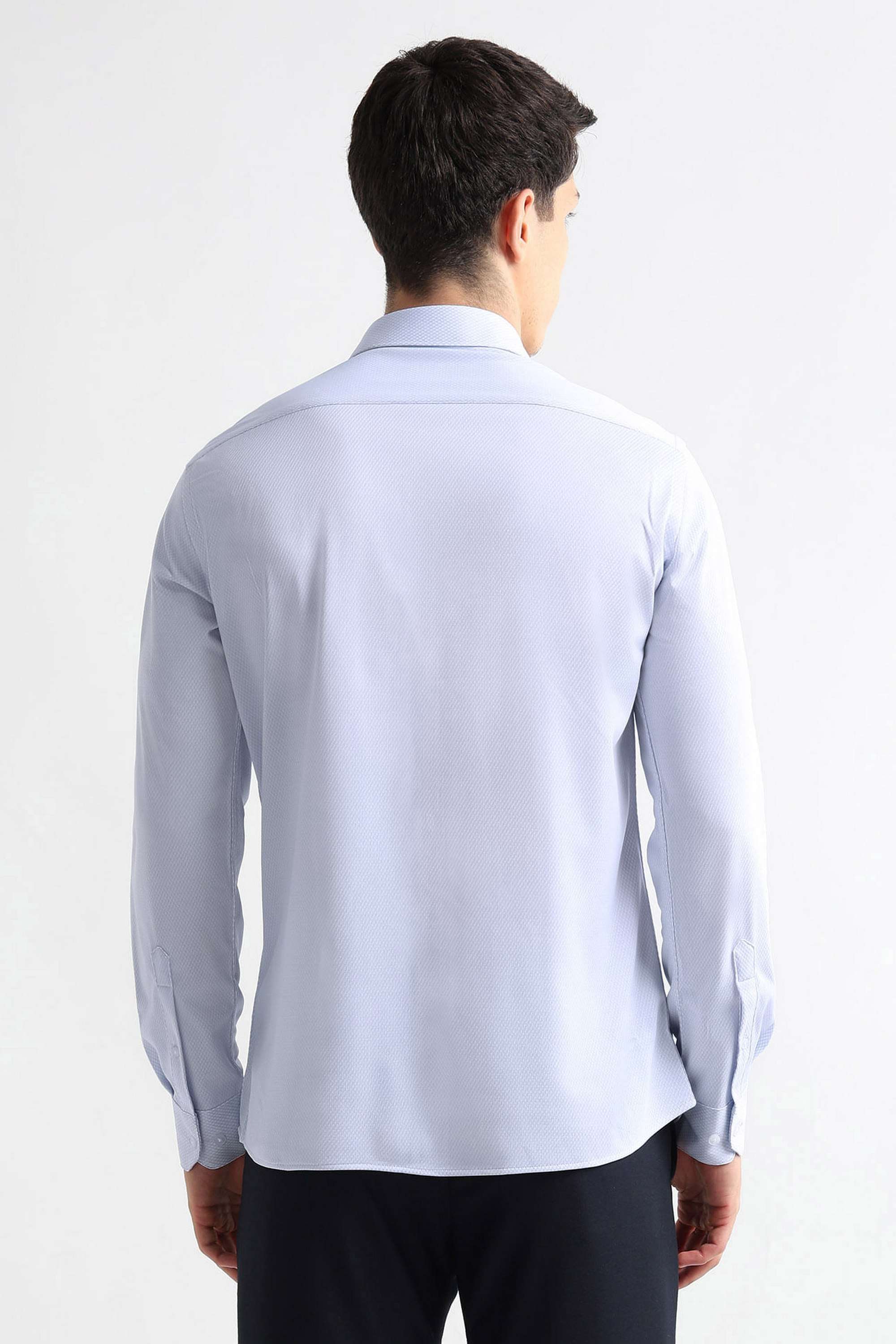 Solid-Modal-Slim-Fit-Men-s-Shirt