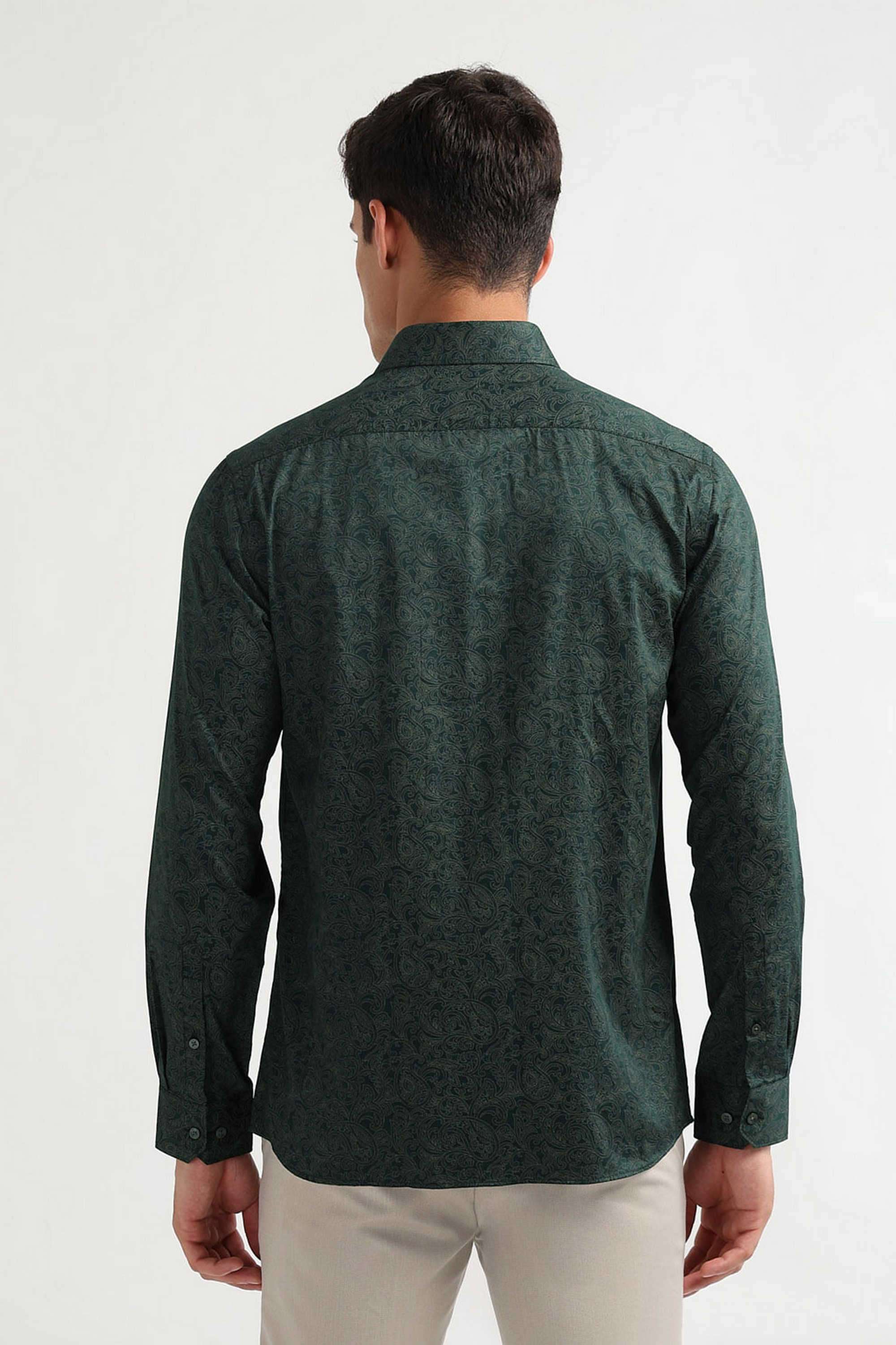 Printed-Cotton-Slim-Fit-Men-s-Casual-Shirt