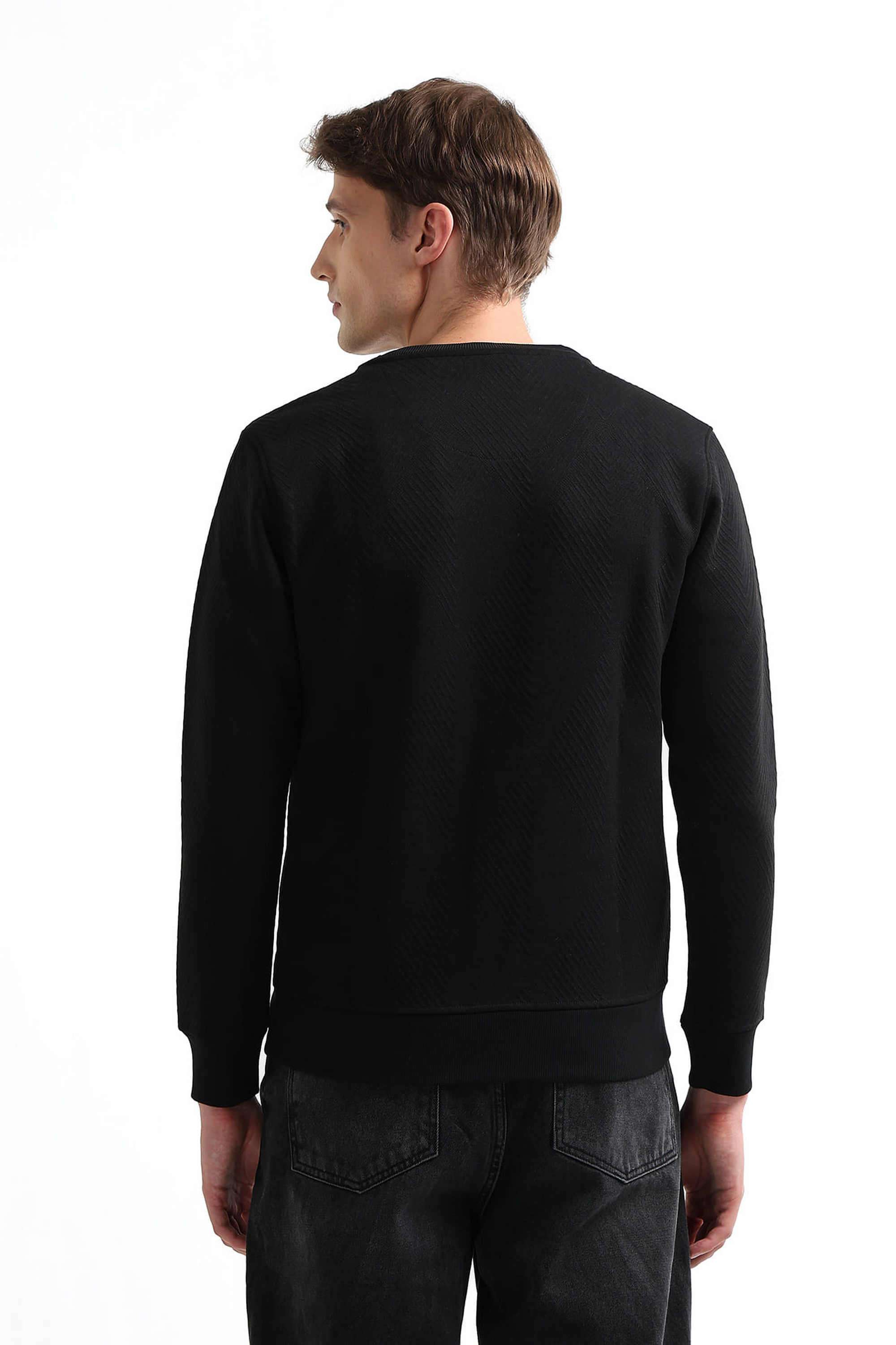 Knitted-Cotton-Regular-Fit-Men-Sweatshirt