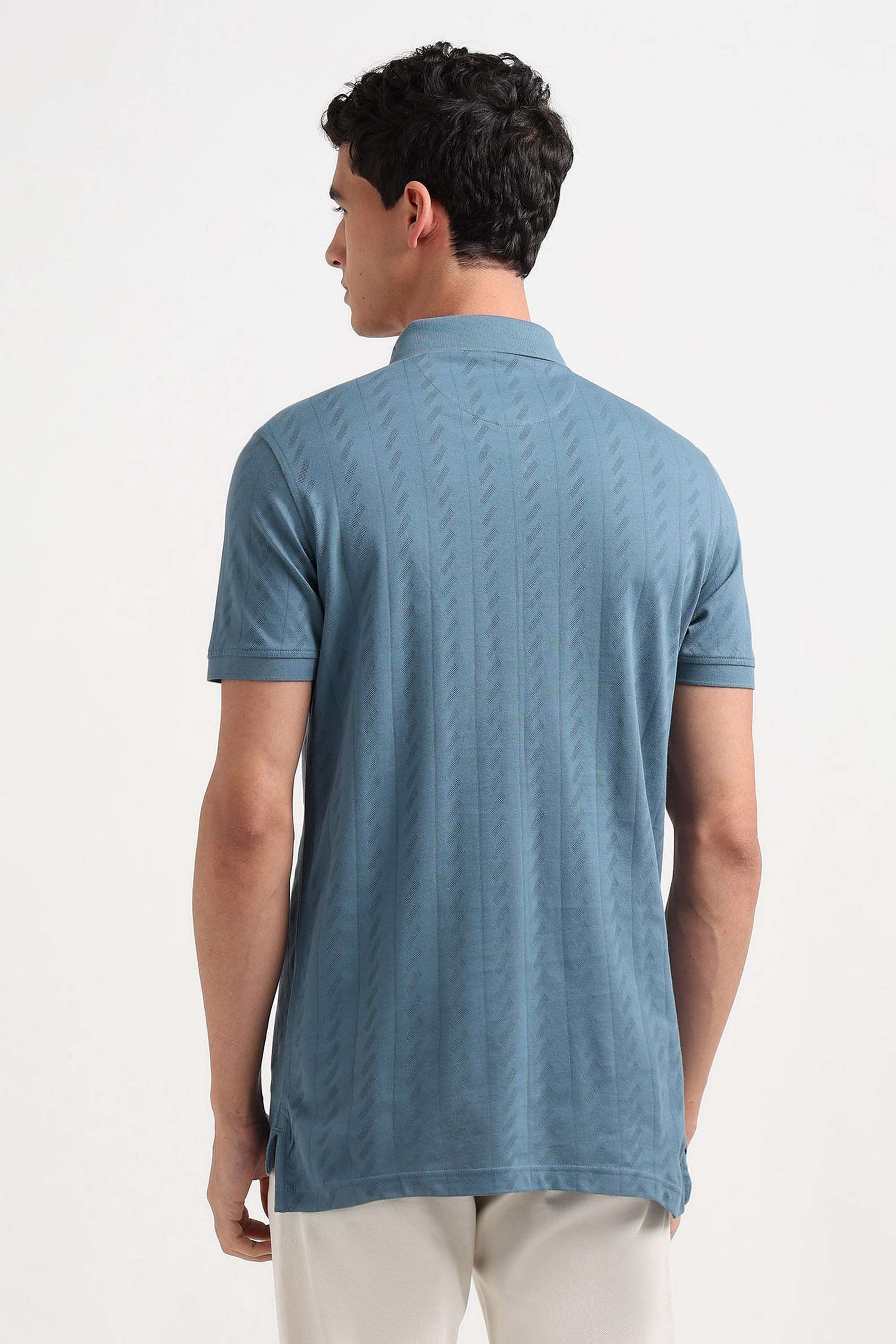 Solid-Cotton-Polo-Men-s-T-Shirt