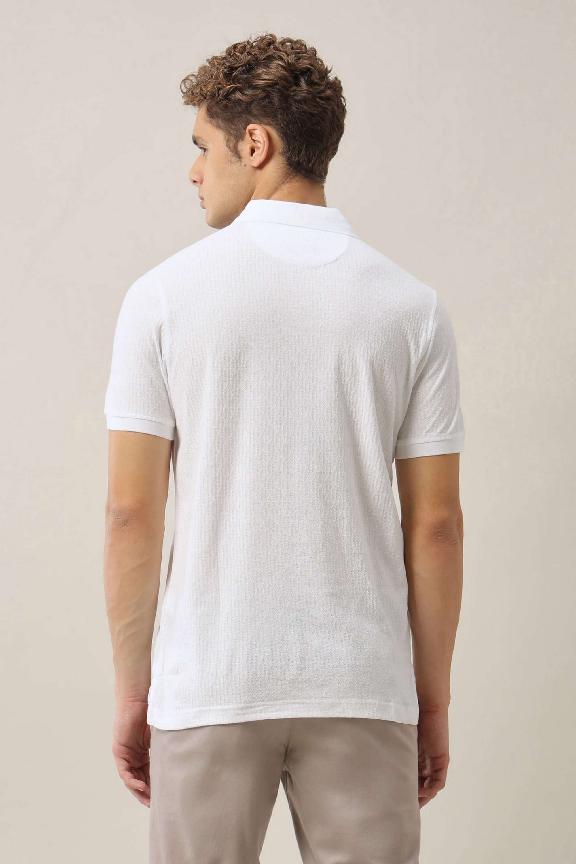 Textured-Cotton-Blend-Round-Neck-Men-s-T-Shirt