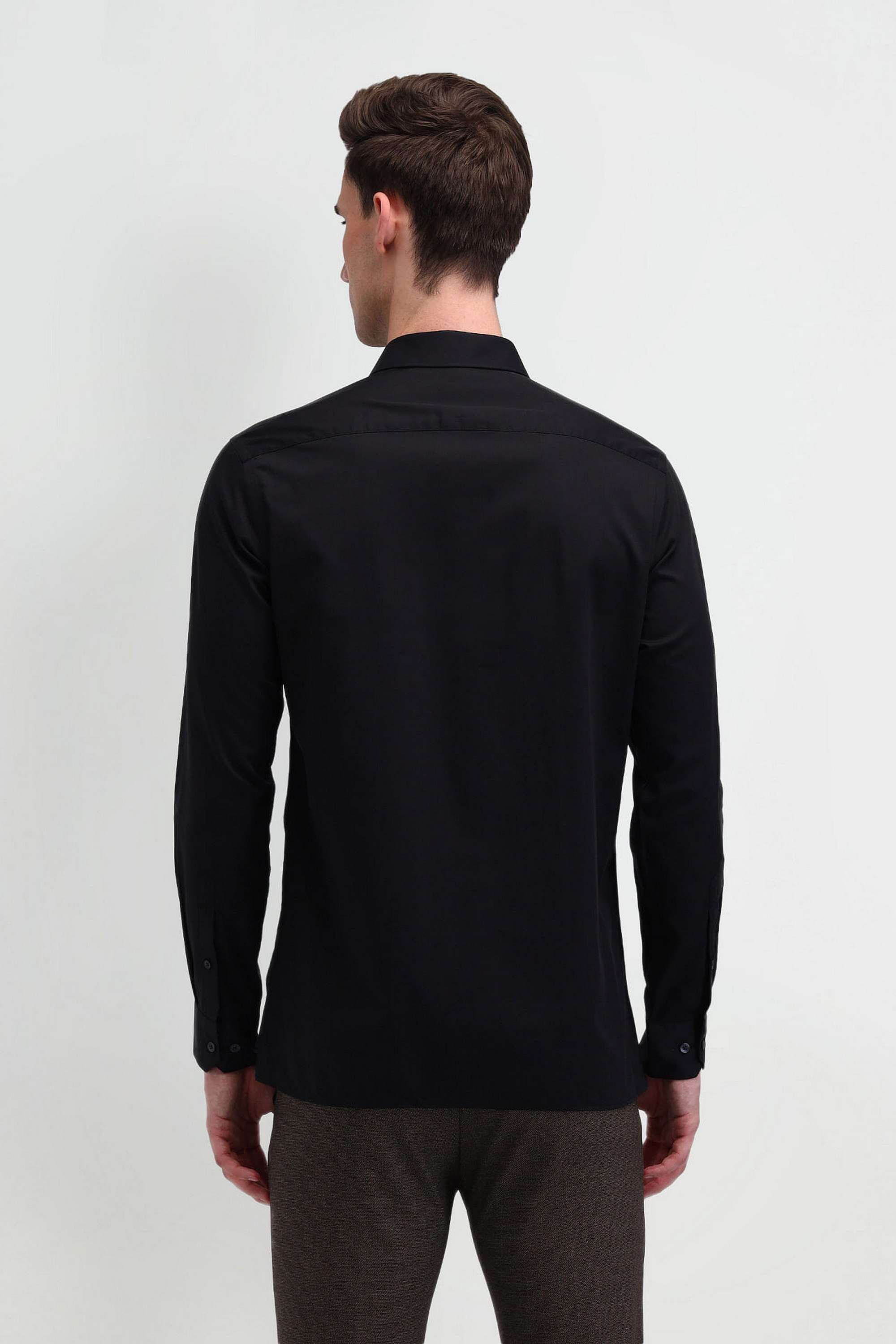 Solid-Cotton-Regular-Fit-Men-s-Casual-Wear-Shirt