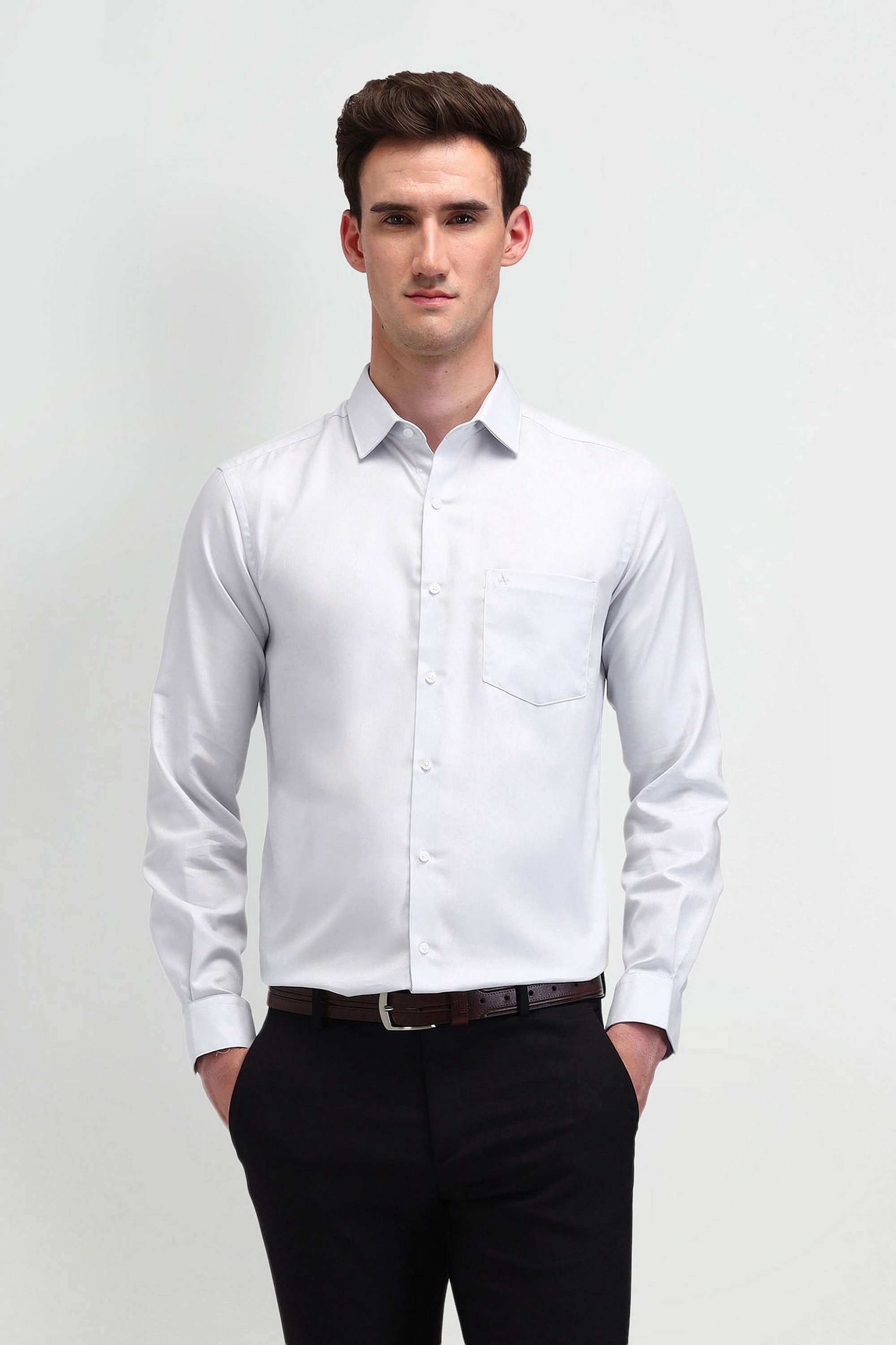 Solid-Cotton-Slim-Fit-Men-s-Casual-Wear-Shirt