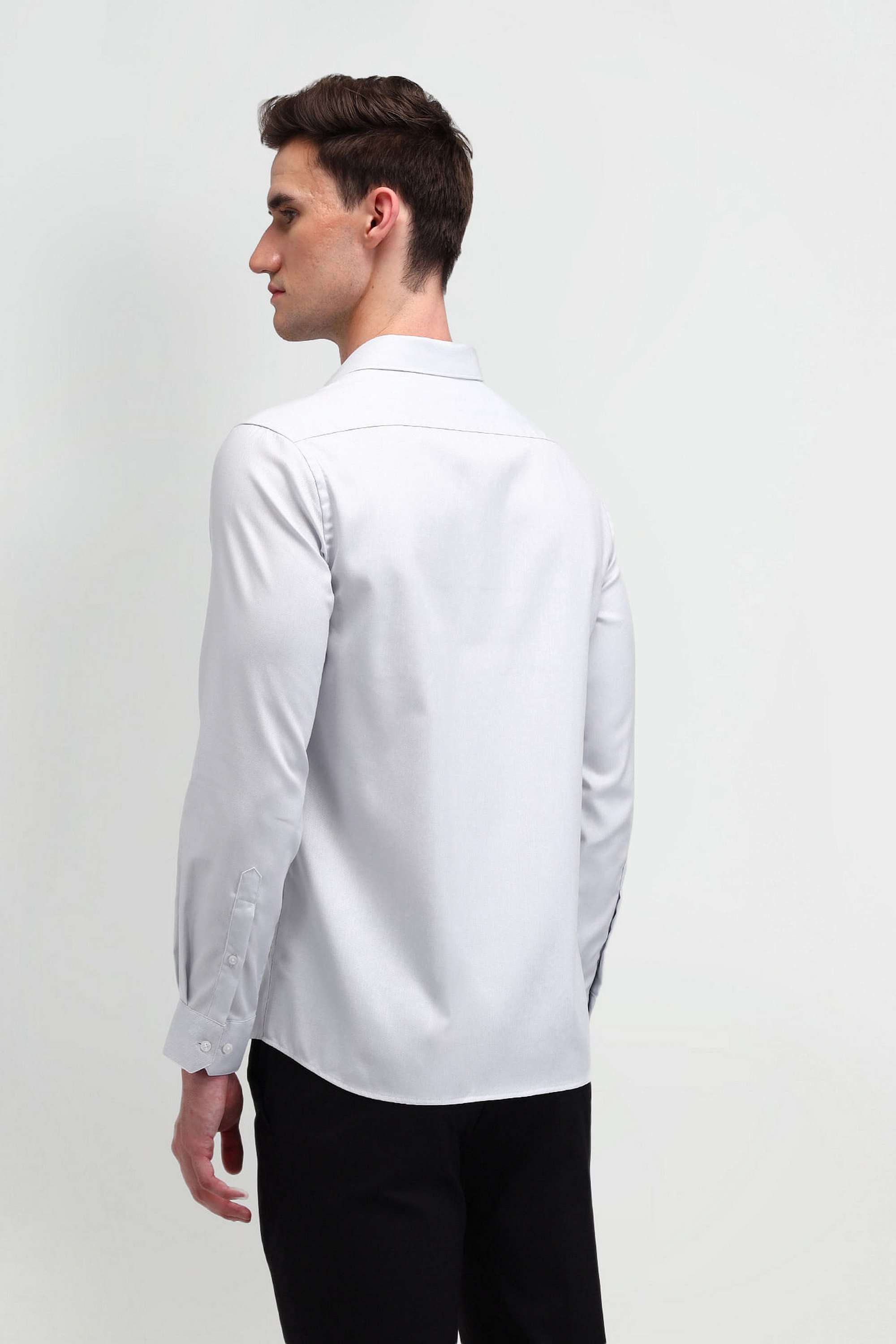 Solid-Cotton-Slim-Fit-Men-s-Casual-Wear-Shirt