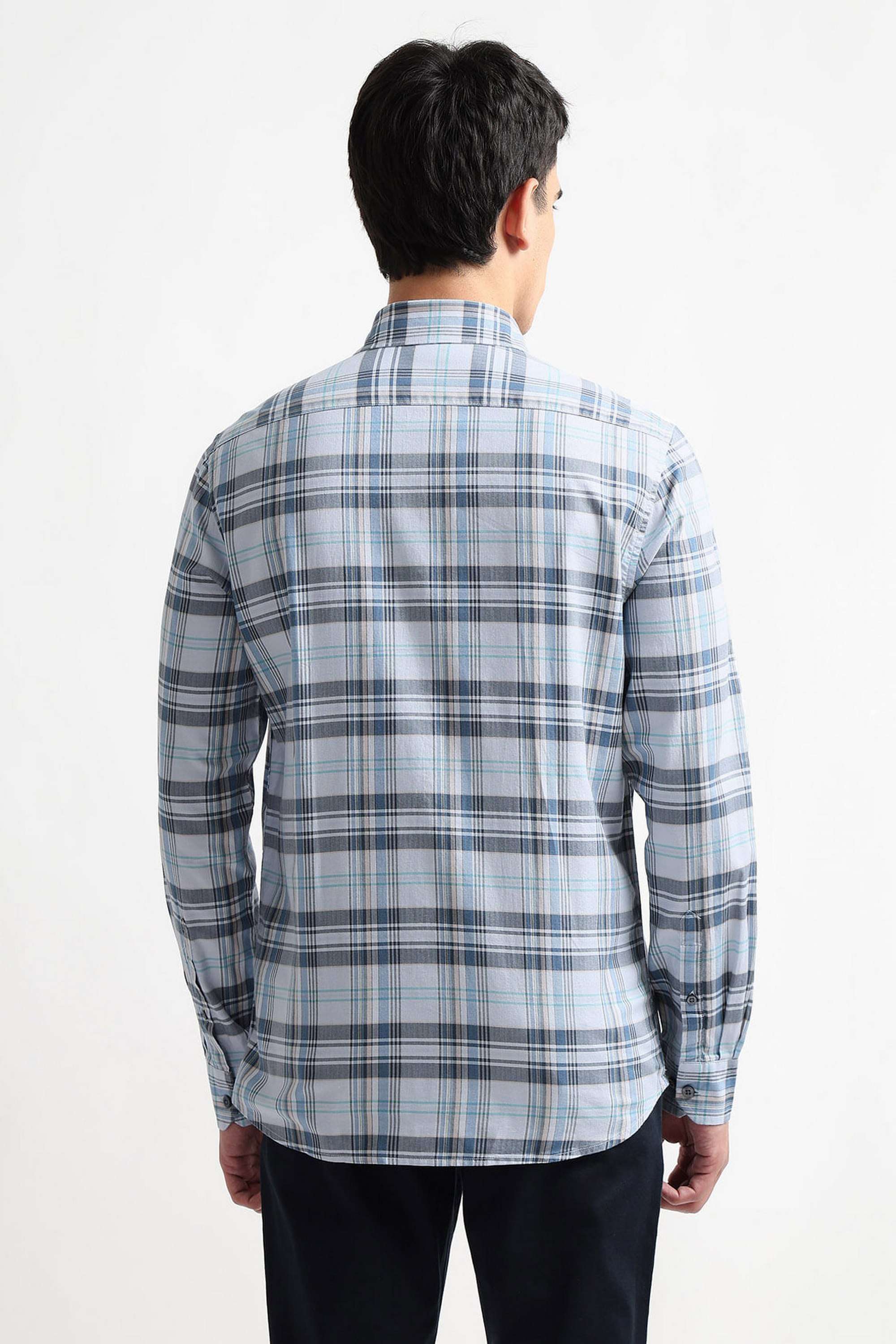 Stripes-Cotton-Regular-Fit-Men-s-Casual-Wear-Shirt